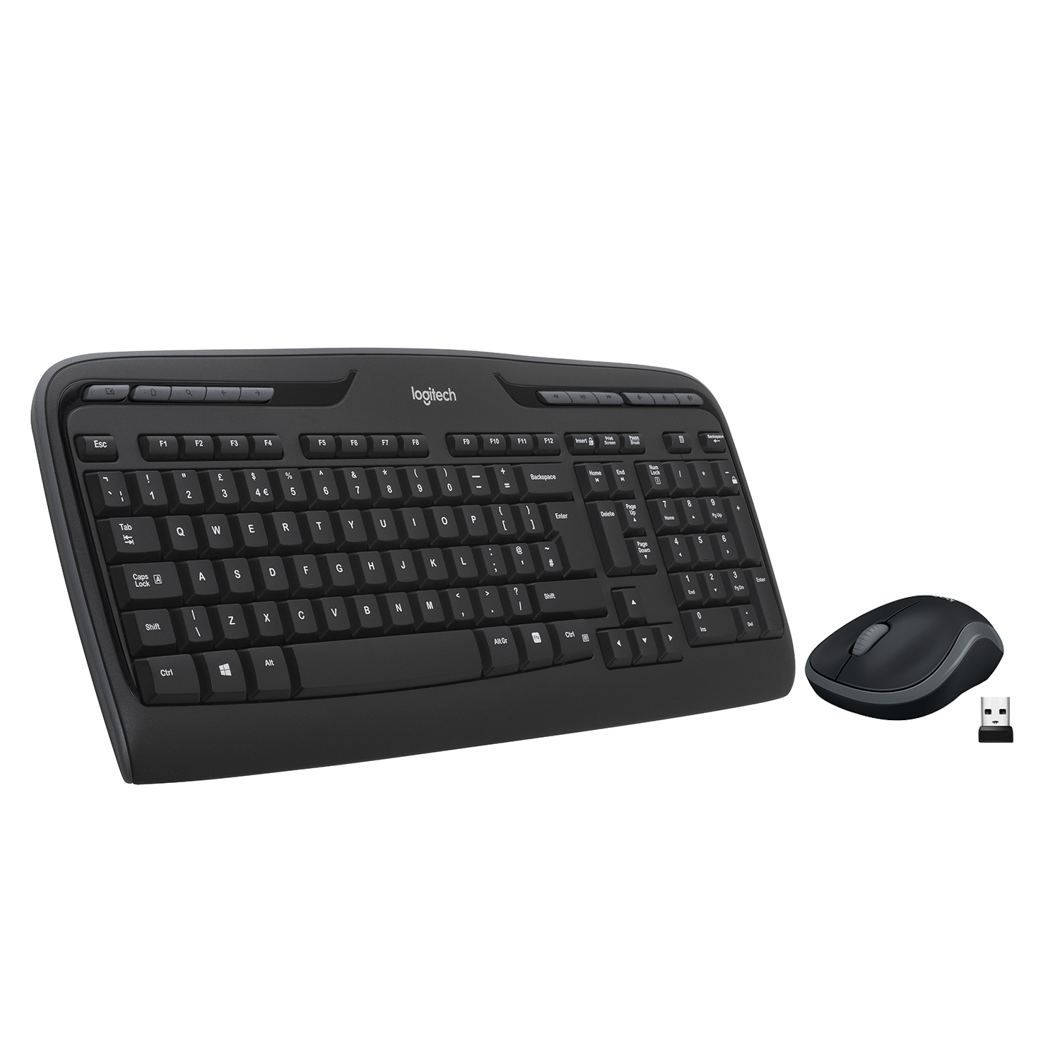 Logitech MK270 - ensemble clavier Azerty et souris sans fil Pas Cher