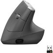 logitech souris sf mx vertical - gris noir