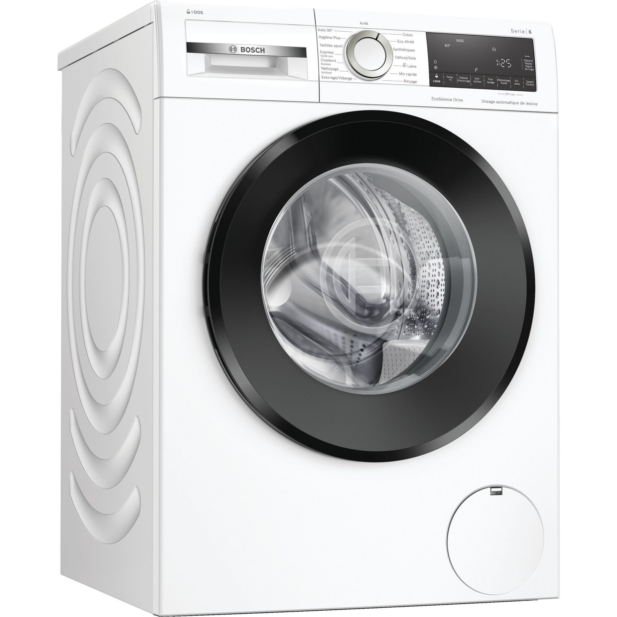 LG Lave linge hublot F94V41WH, 9 kg, 1400 T/min, B pas cher 