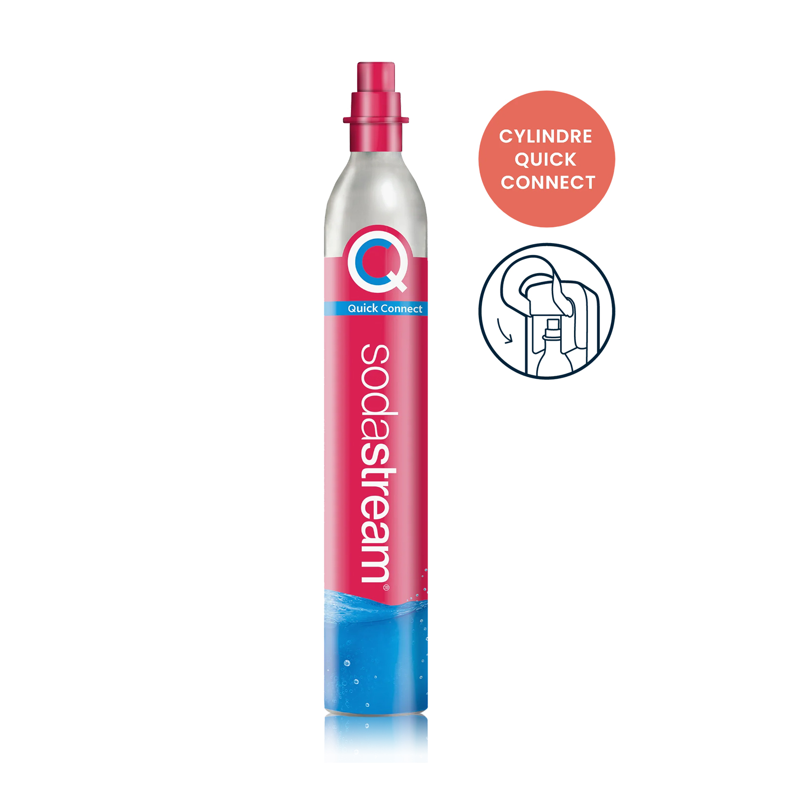 SODASTREAM Cylindre supplémentaire CQC 60L pas cher 