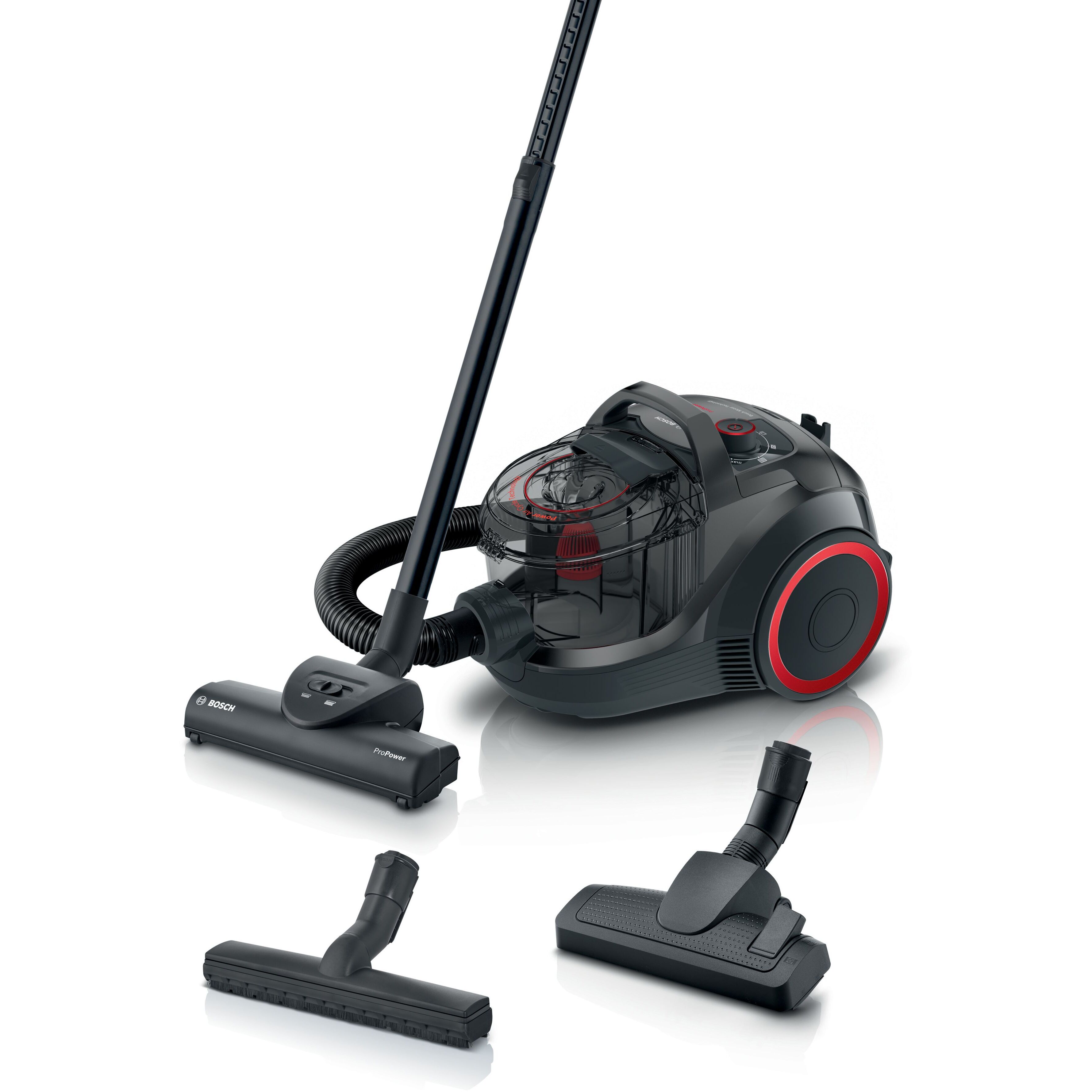 Aspirateur avec sac Bosch Serie 4 ProPower BGLS4POW2 Noir