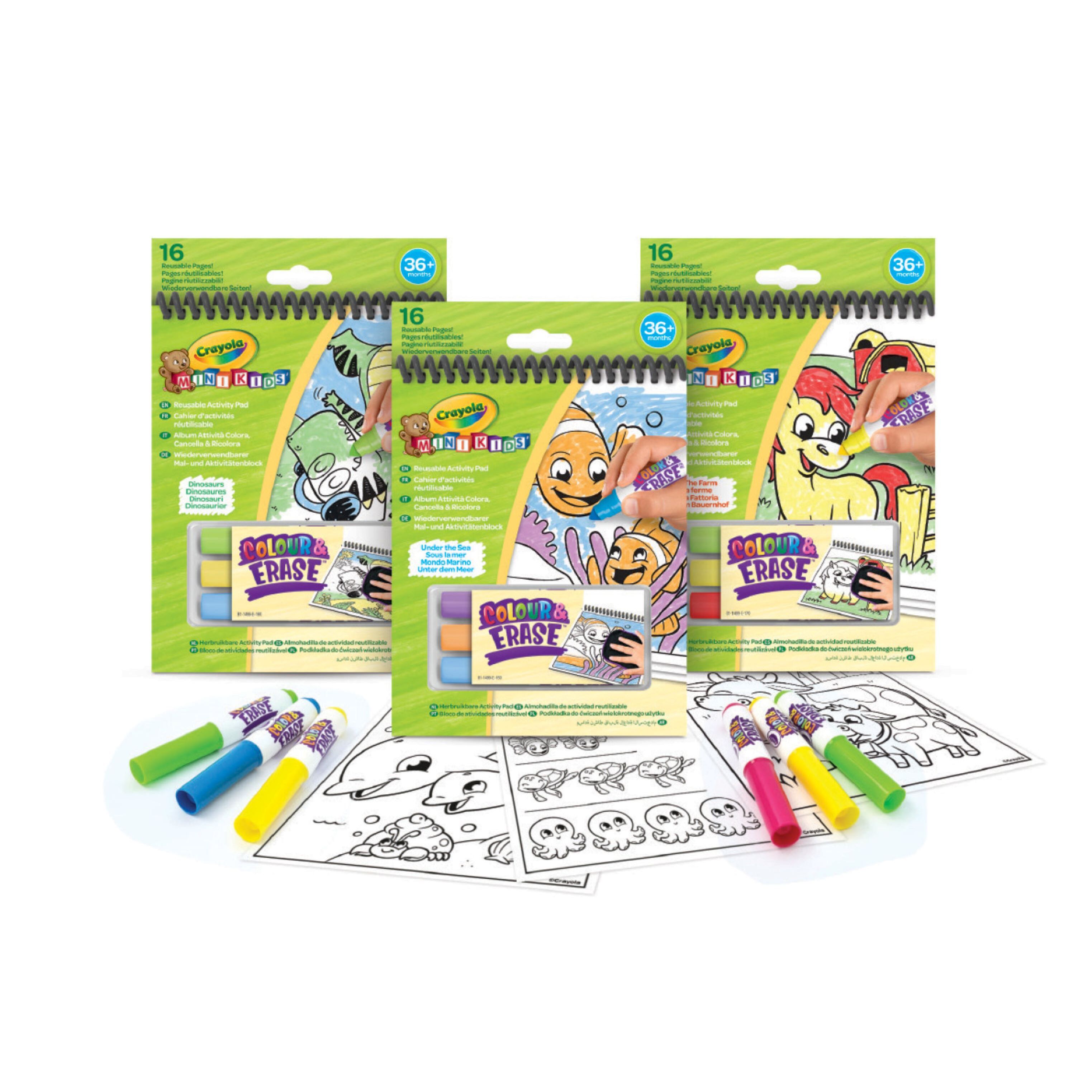 GOLIATH Washimals Coffret Océan - Crayola pas cher 