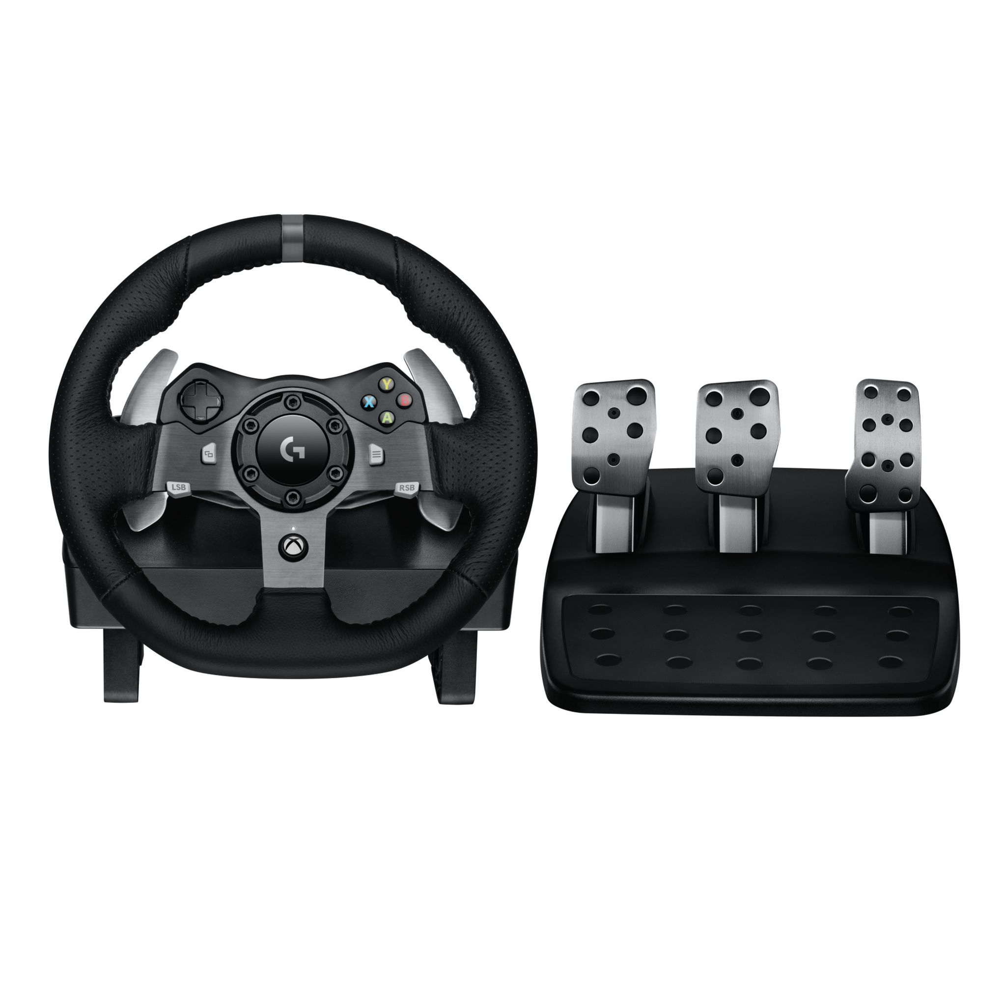 Logitech G29 Driving Force Volant de Course avec Levier de Vitesse Pédales,  Retour de Force Réaliste, Palettes en Acier Inoxydable, Rotation du Volant  à 900°, Prise EU, PS4/PS3/PC - Noir : 