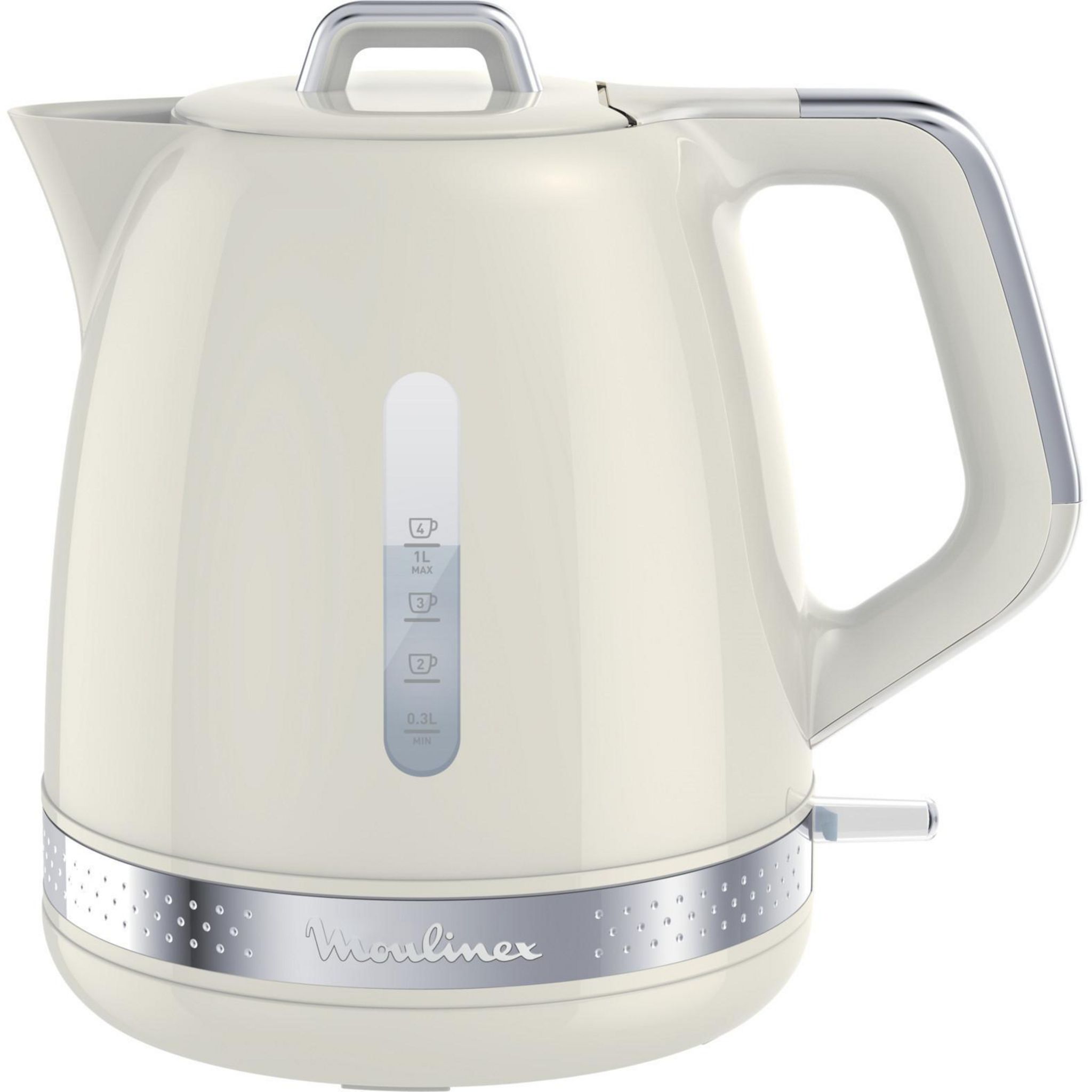 Bouilloire sans fil UNO Blanche 1, 5 L MOULINEX - BY1501 