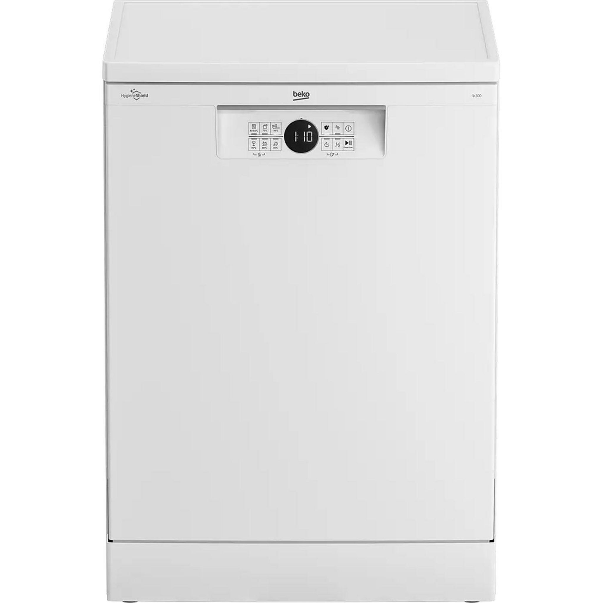 BEKO Lave vaisselle pose libre BDFN26420WA, 60 cm, 43 dB, 6 programmes, E  pas cher 