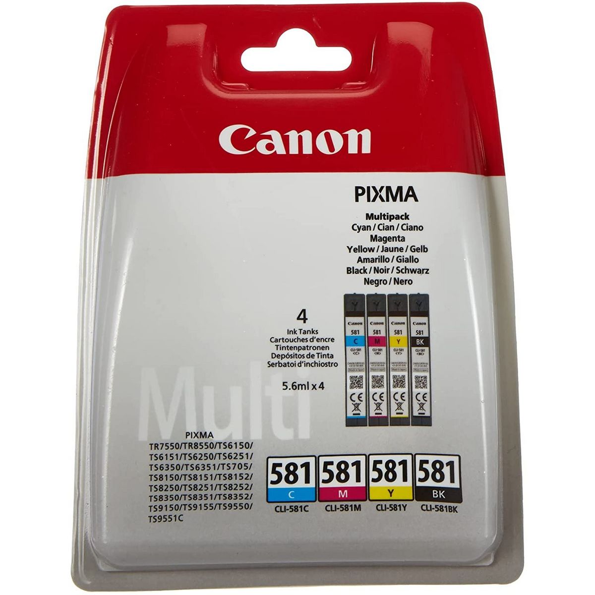 Cartouches Canon PIXMA TR7550 Pas cher