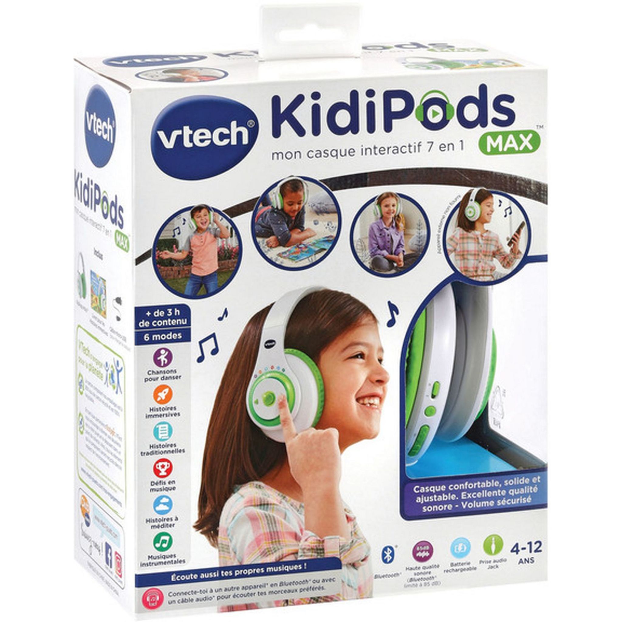 VTech - KidiTalkie, Talkie-Walkie enfants, jouet électronique éducatif –  Version FR