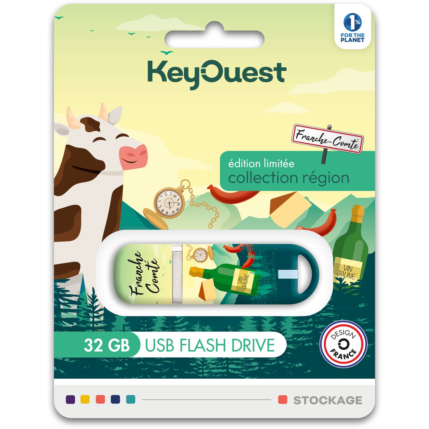  Cle usb 32gb keyouest chat - - clés usb - Papeterie et autres  produits pas cher - Neuf et Occasion