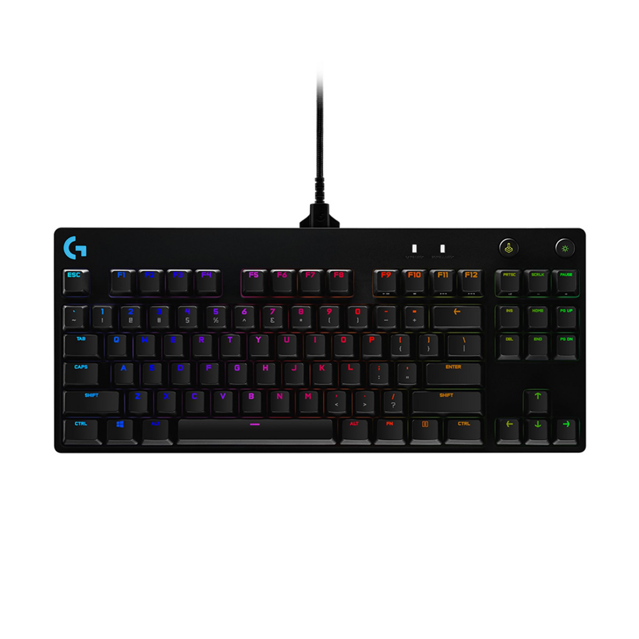 LOGITECH Clavier Gaming PRO NR - Noir pas cher 