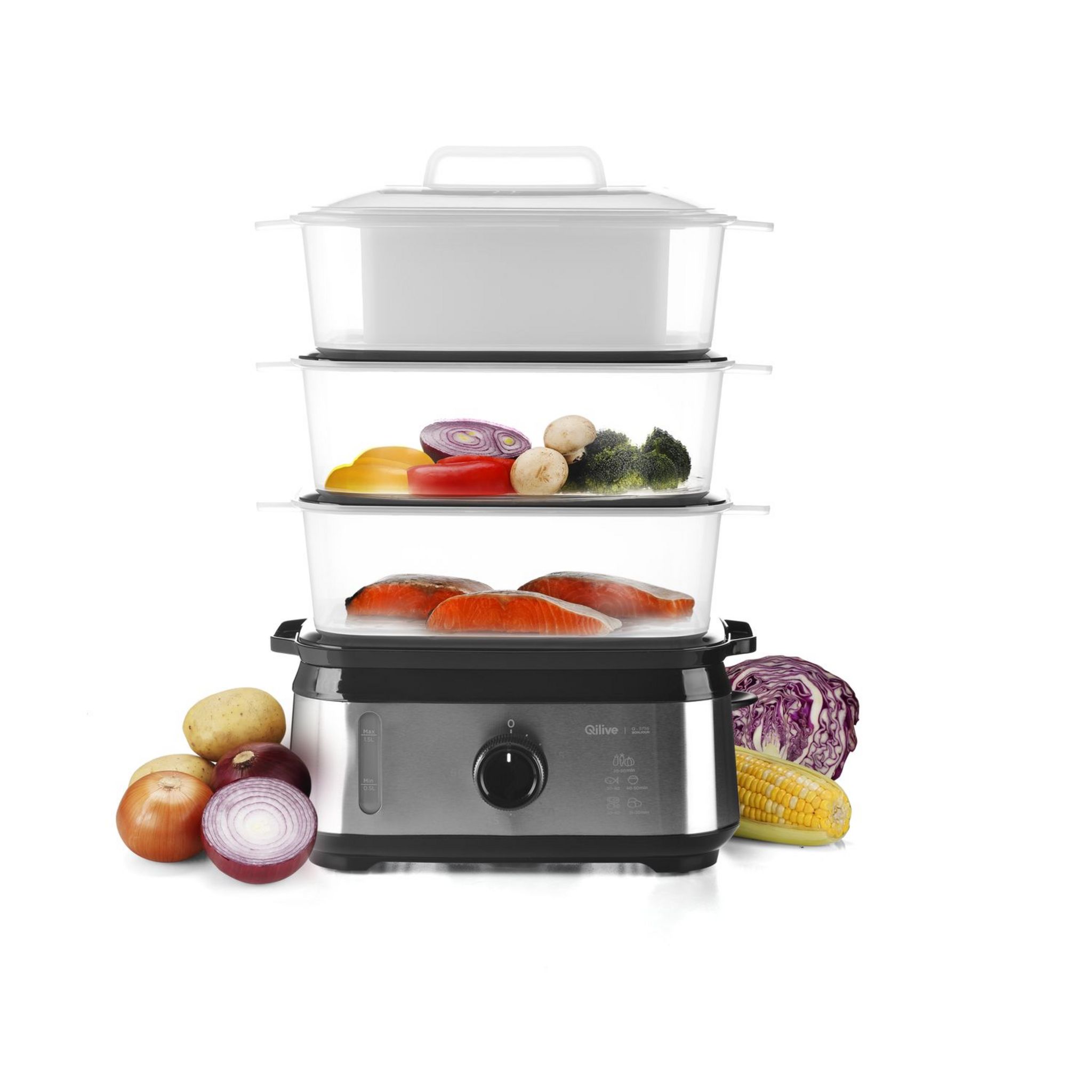 Cuiseur vapeur CUISINART STM1000E Pas Cher 