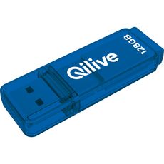 QILIVE Clé USB 128GO USB3.2 K103 - Bleu