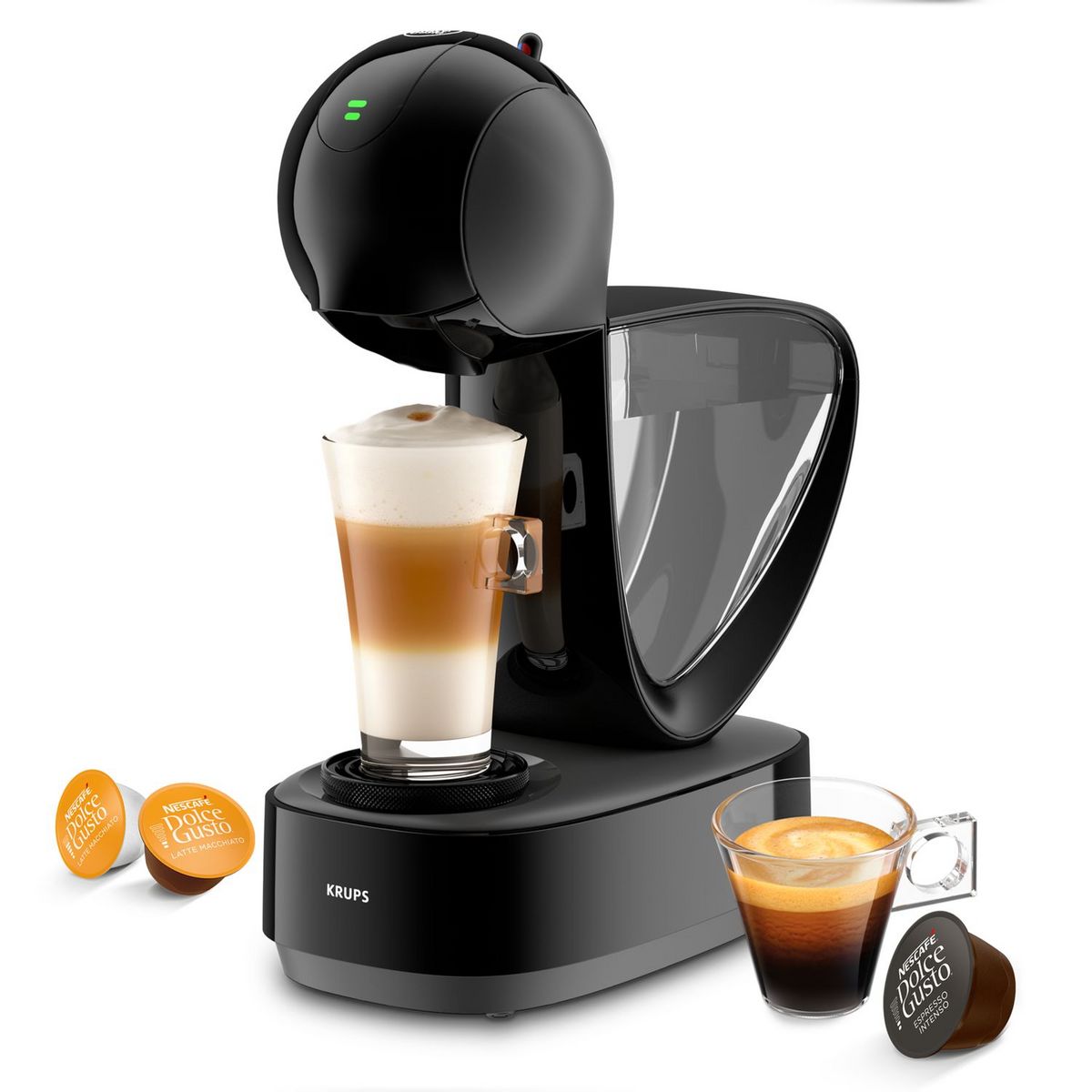 KRUPS Expresso Nescafé Dolce Gusto  INFINISSIMA TOUCH YY4667FD - Noir pas  cher 