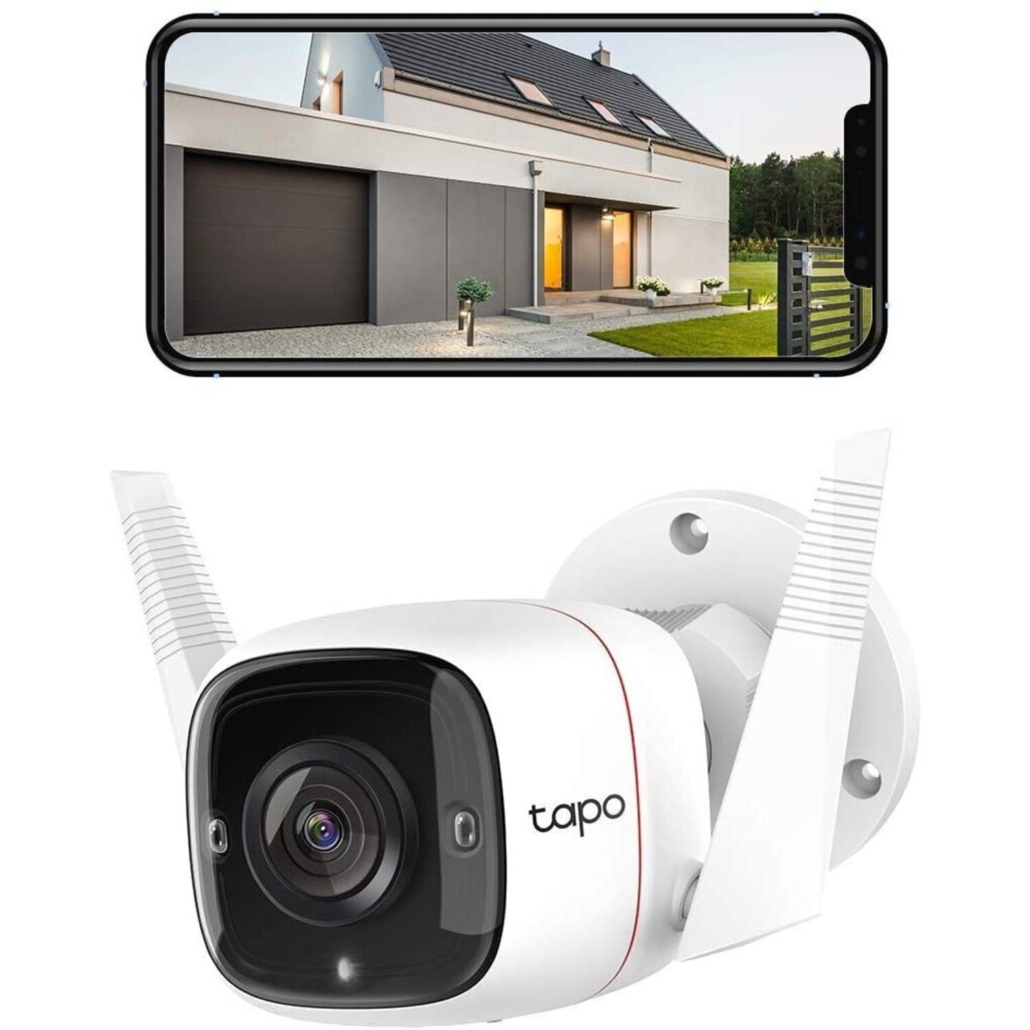 TP-LINK Caméra de sécurité 2 caméras Tapo C510W + TC71 pas cher