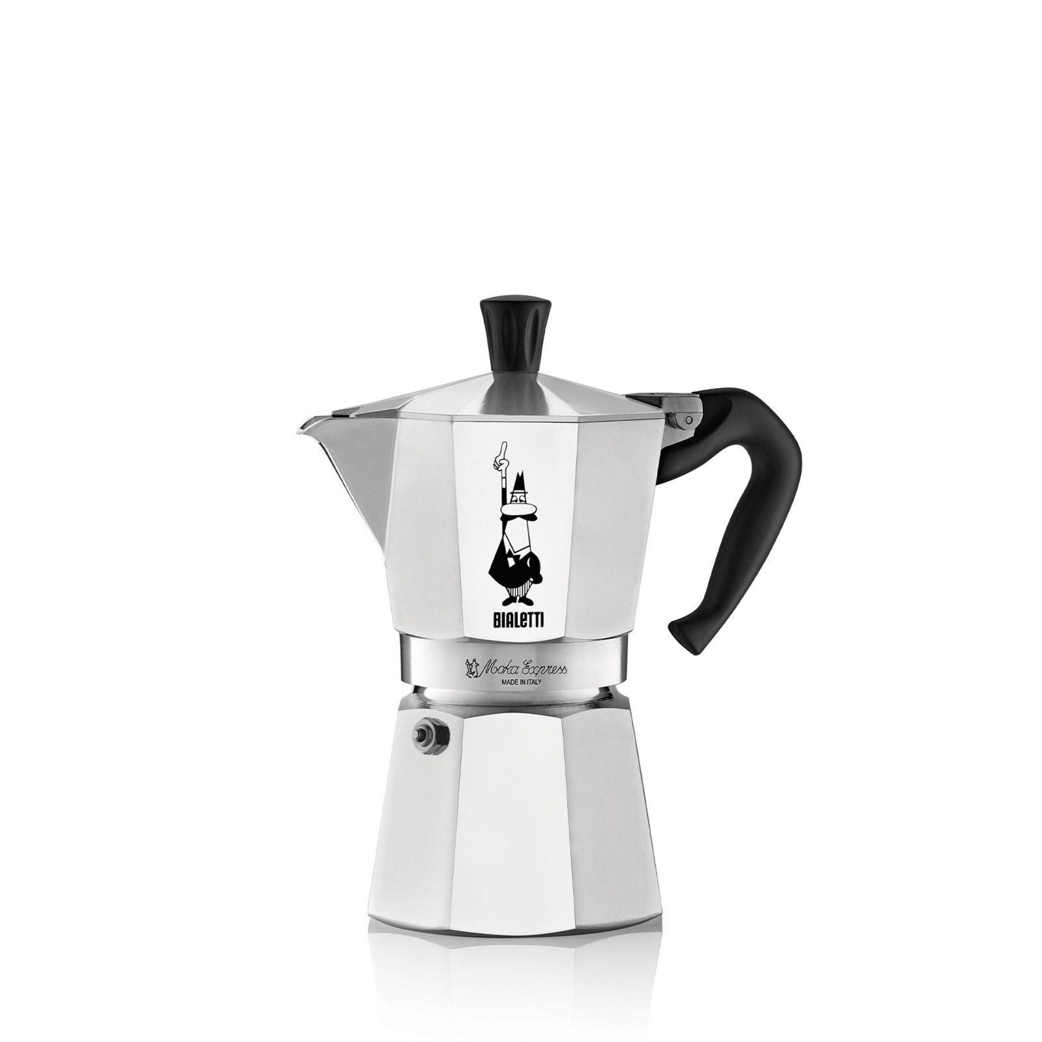 BIALETTI Cafetière italienne Moka express - 1 tasse - aluminium - Cdiscount  Maison