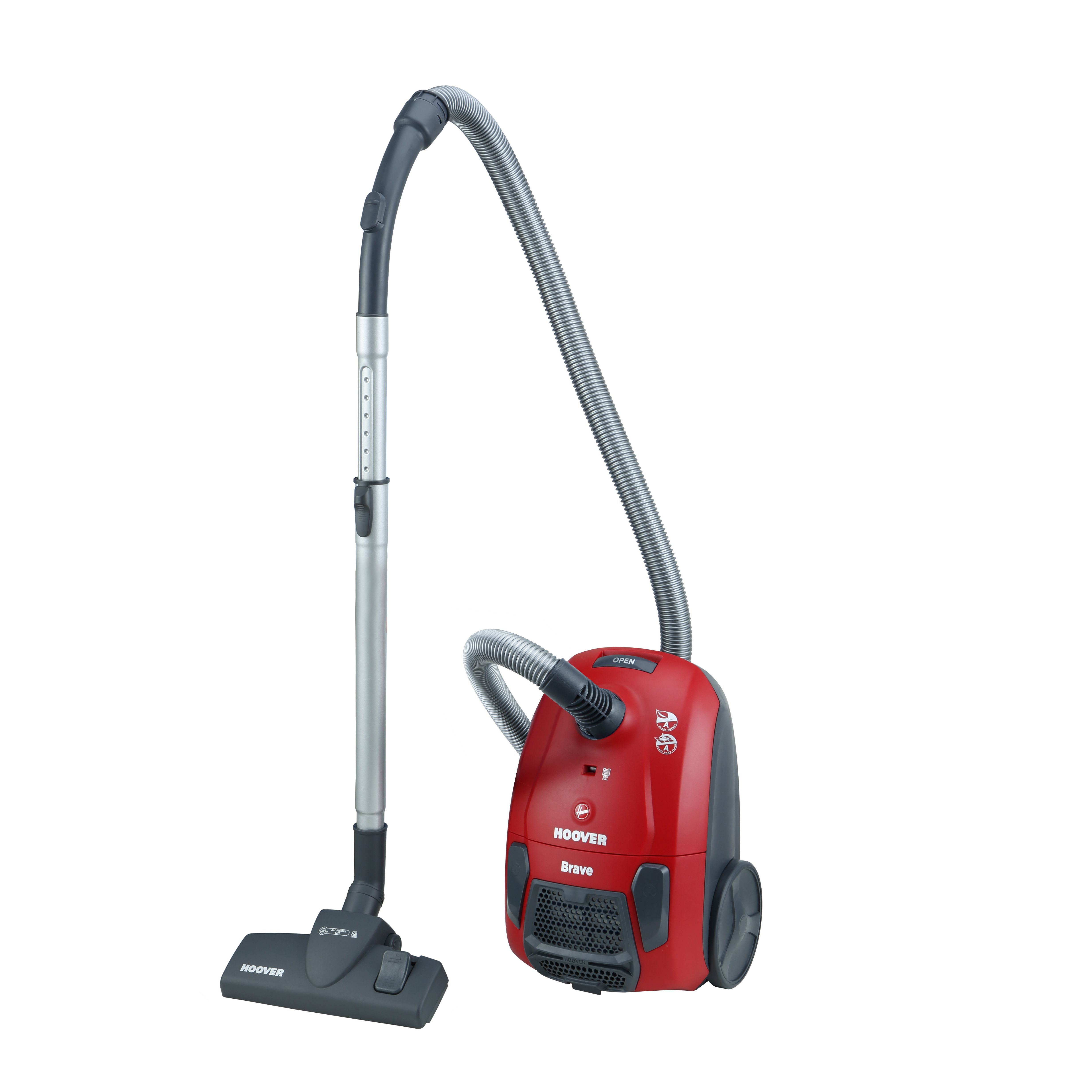 HOOVER Aspirateur traineau avec sac BV71_BV10 - Rouge pas cher