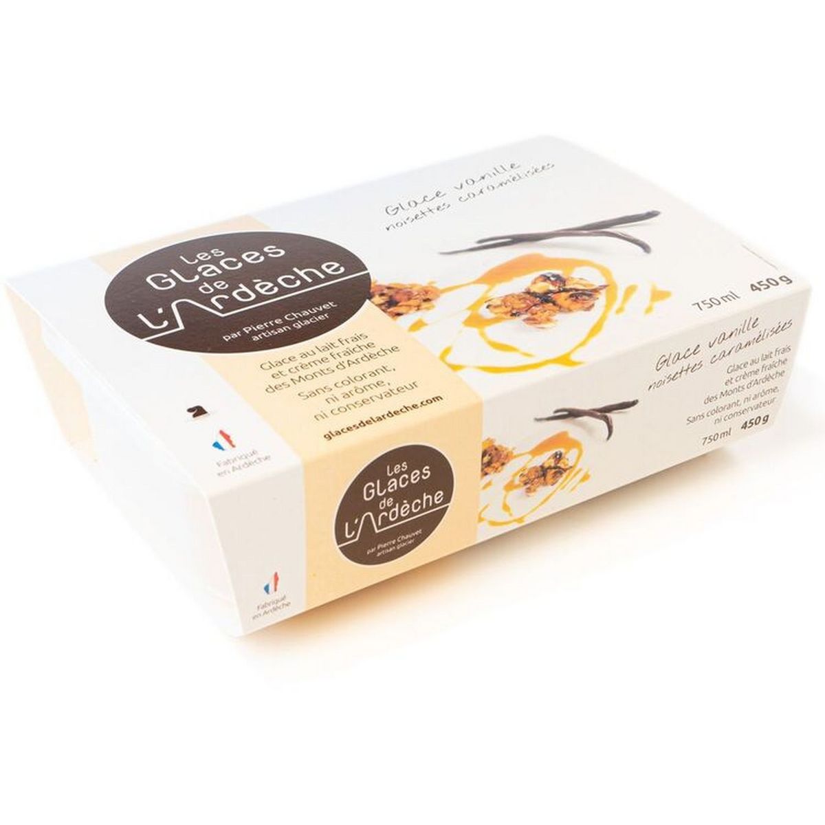 L'ANGELYS Crème glacée stracciatella 500g pas cher 