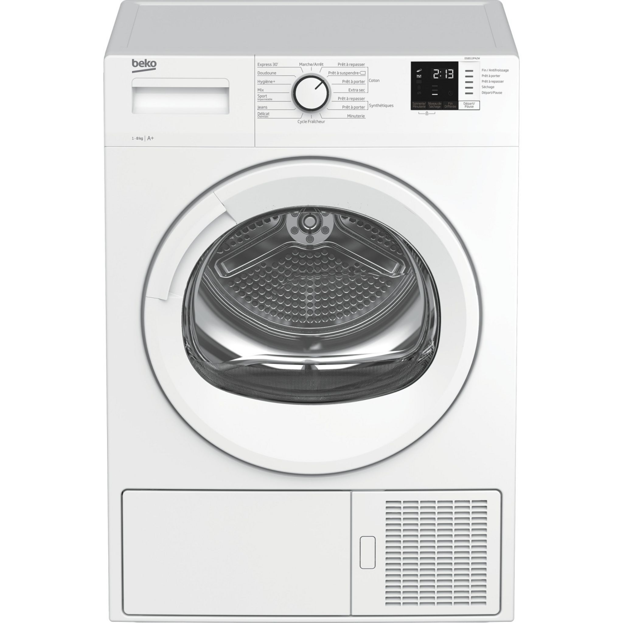 Seche Linge 8KG Pompe Chaleur Classe A++