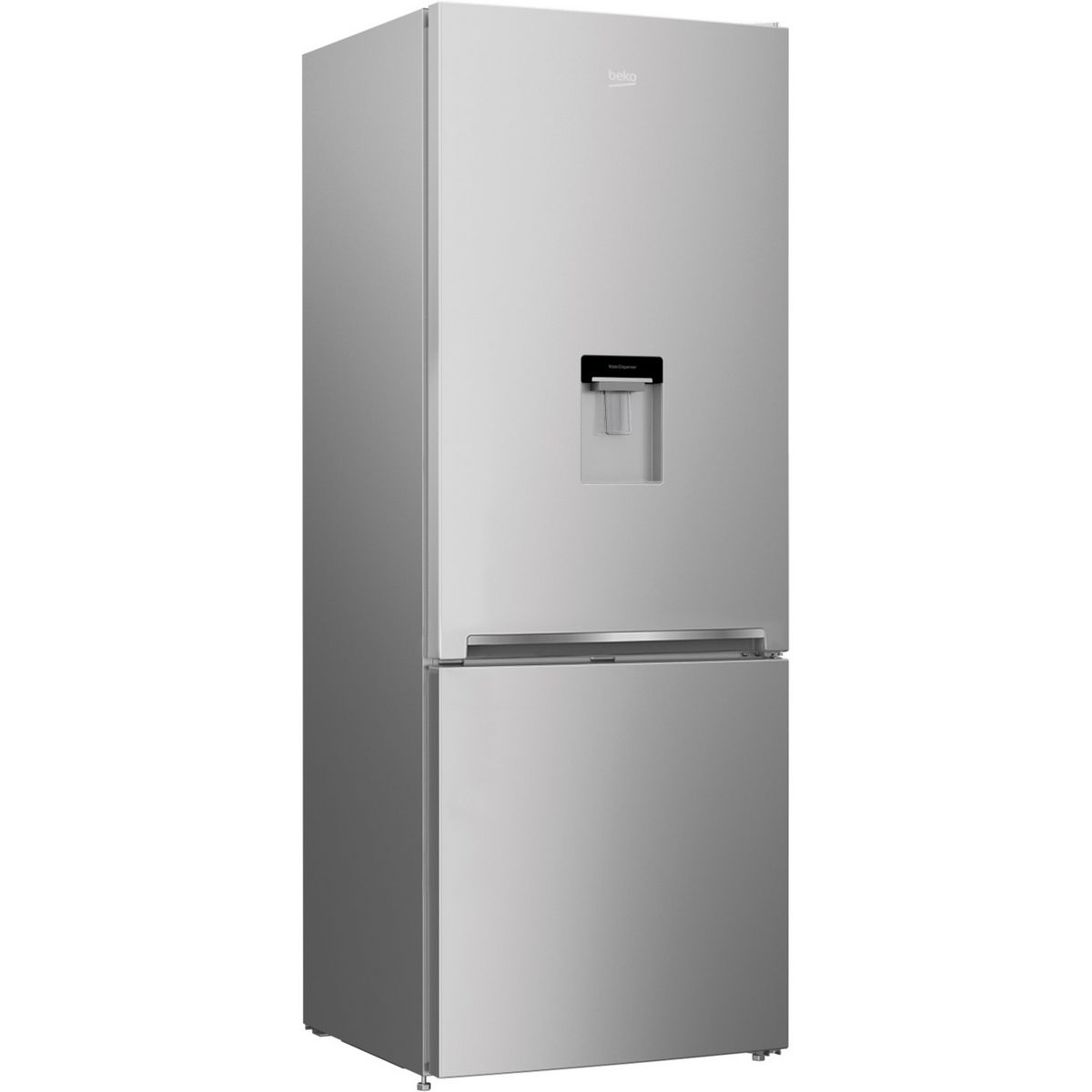 BEKO Réfrigérateur combiné RCNE560K40DSN, 510 L, Froid ventilé No frost, E