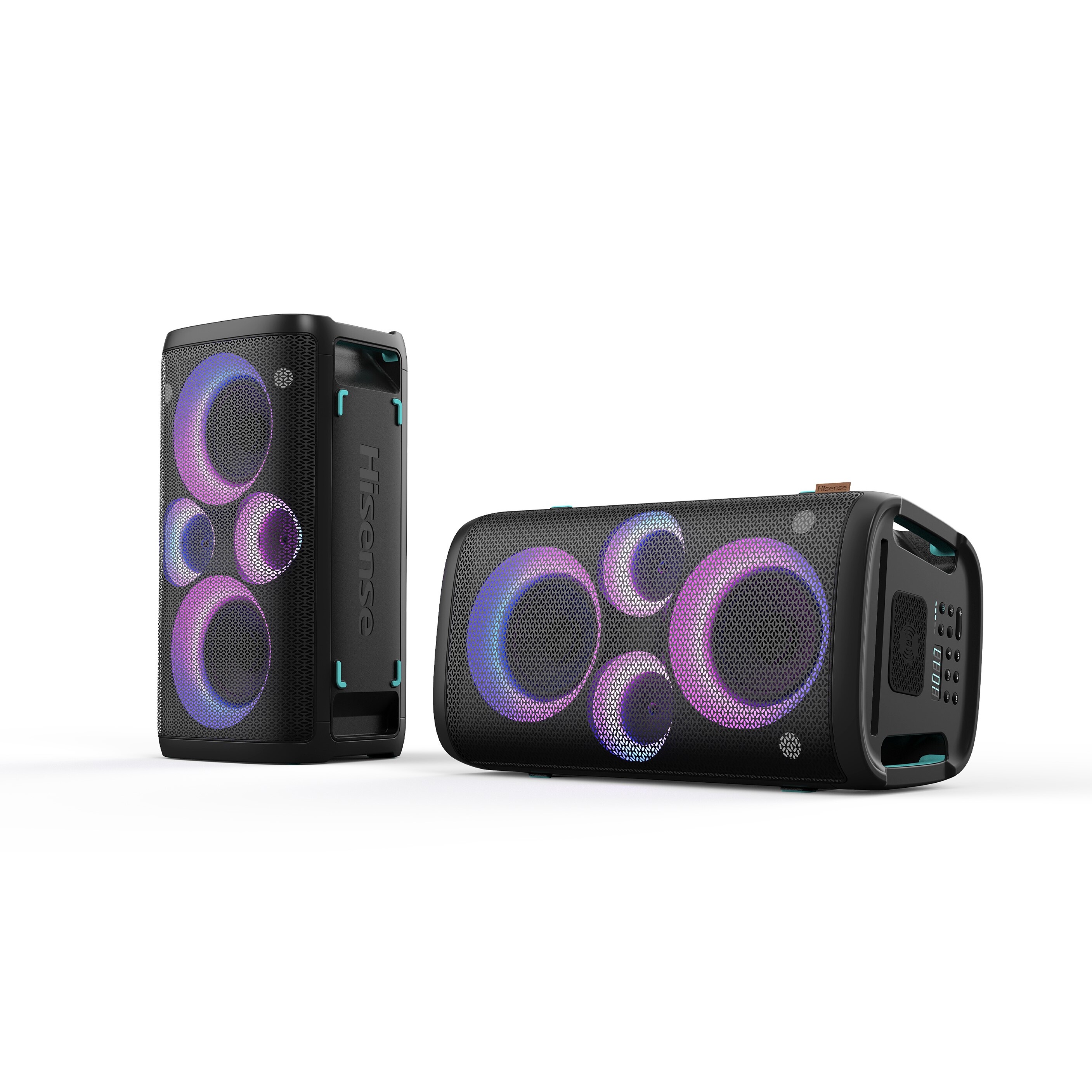 BOOST Enceinte portable Bluetooth - Noir - 12RGB-700 pas cher