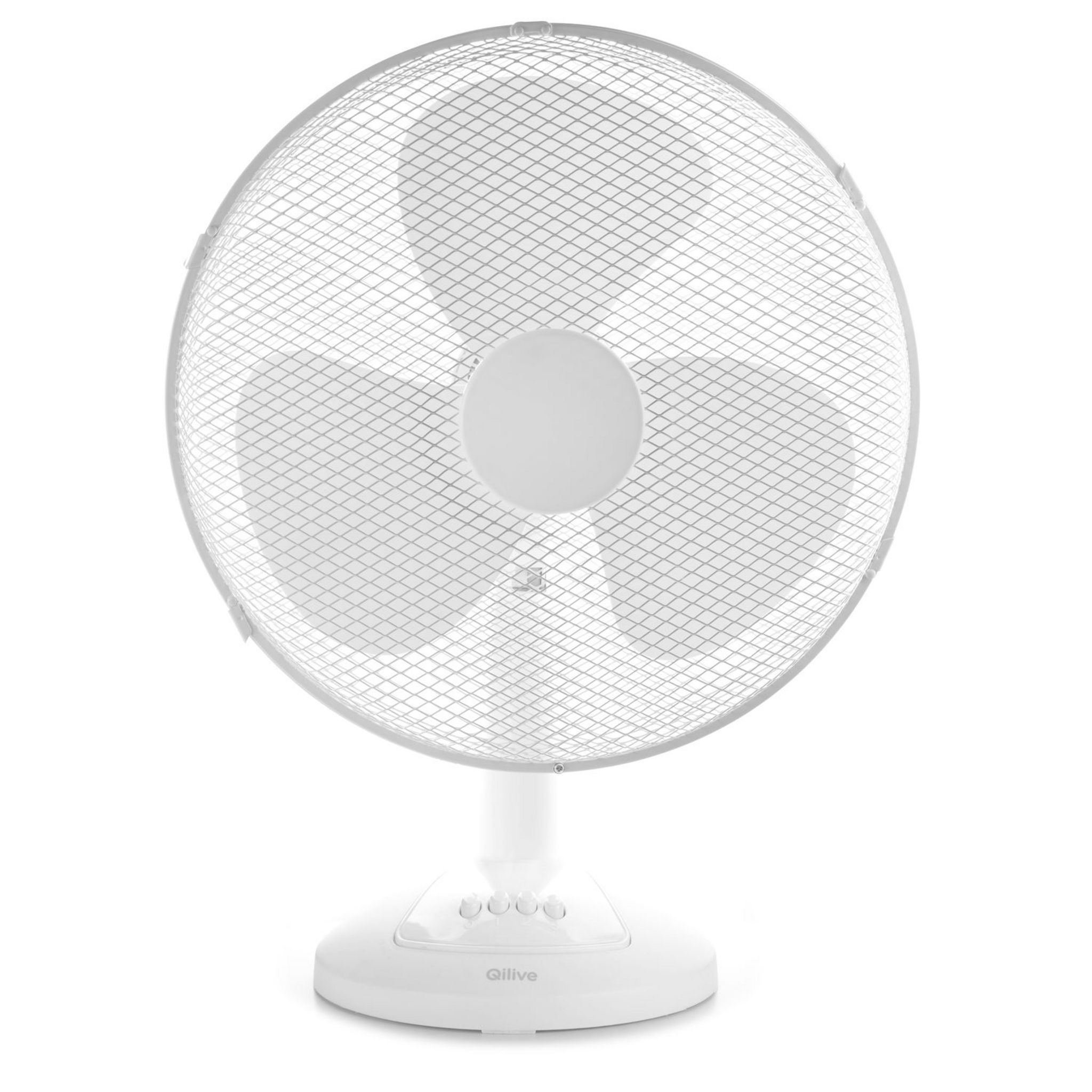 QILIVE Ventilateur de table design Q.6407 - Noir pas cher 