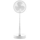 Aigostar - Ventilateur pliable sans fil LED avec port USB 6,5W/5V