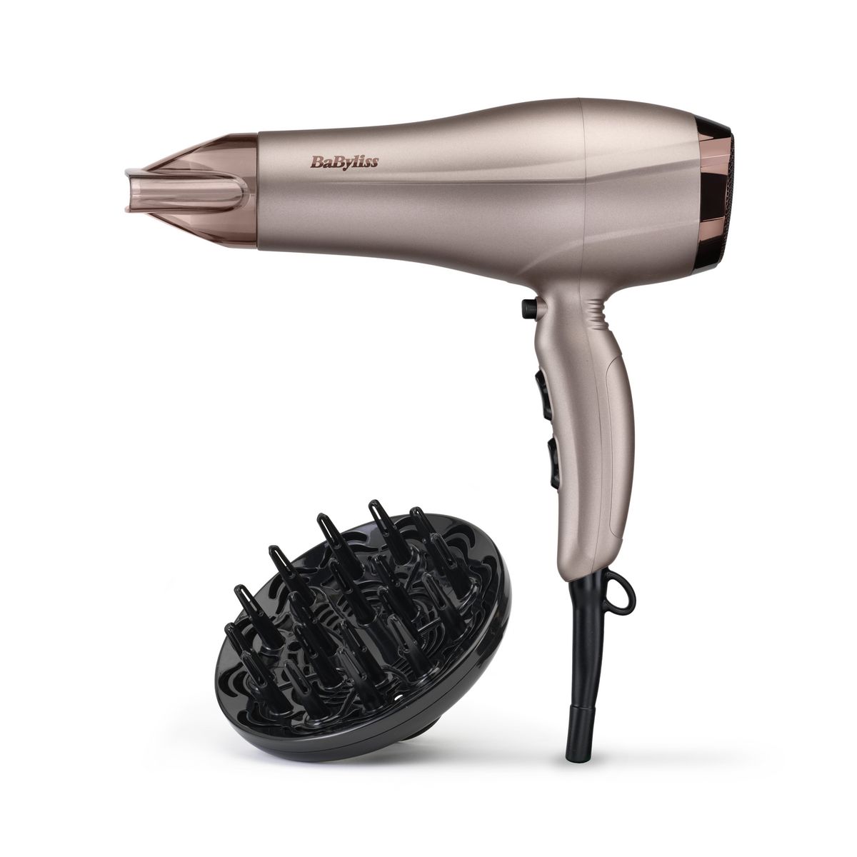 BABYLISS Sèche cheveux ionique SMOOTH DRY 5790PE - Rose