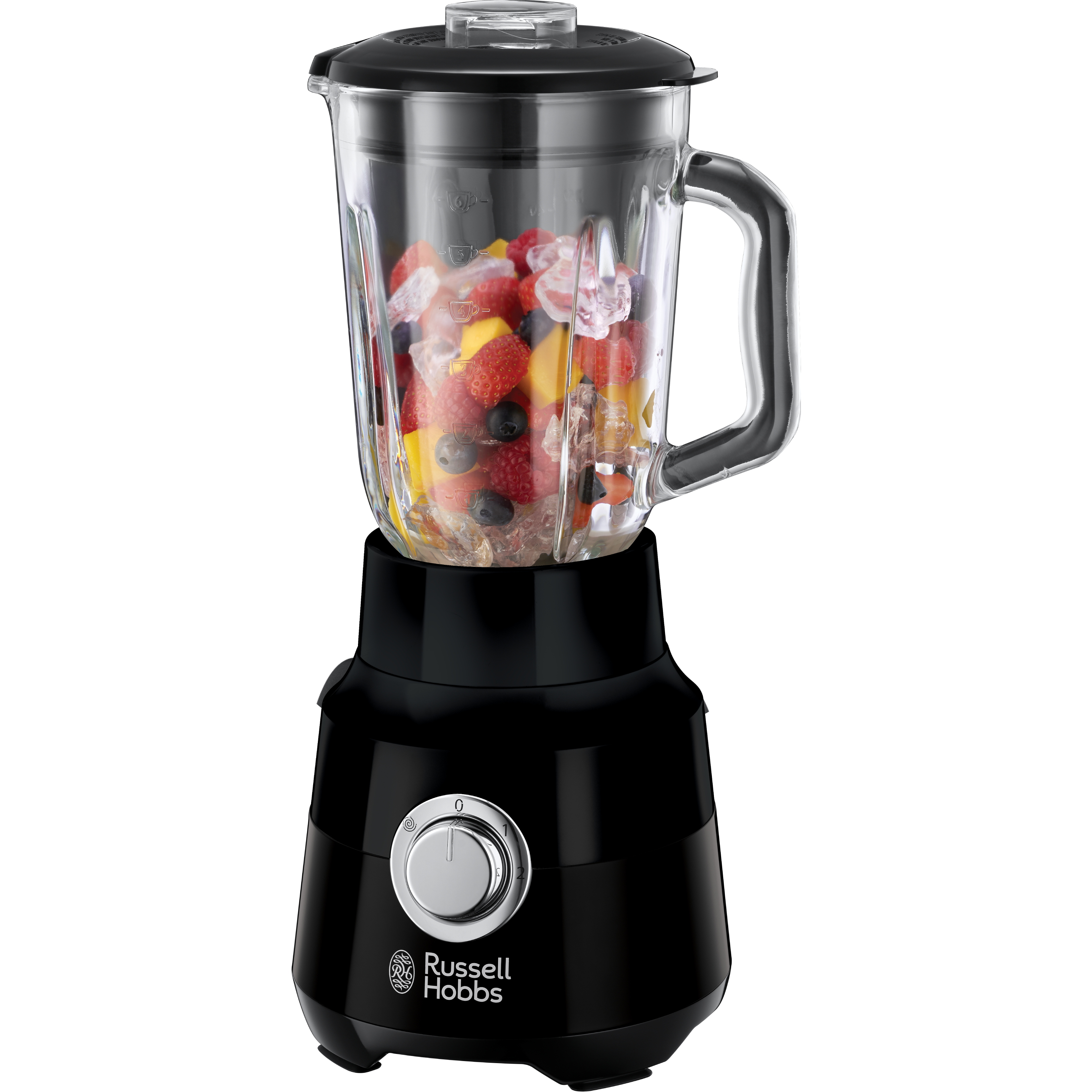 RUSSELL HOBBS Blender bol en verre 24722-56 - Noir pas cher 