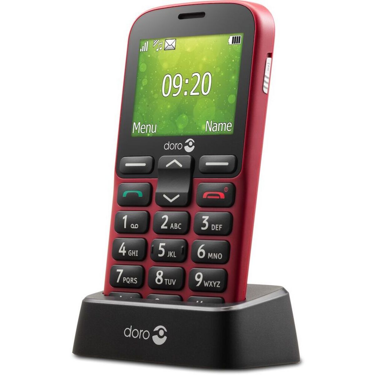 DORO Téléphone portable 1380 - Rouge pas cher 