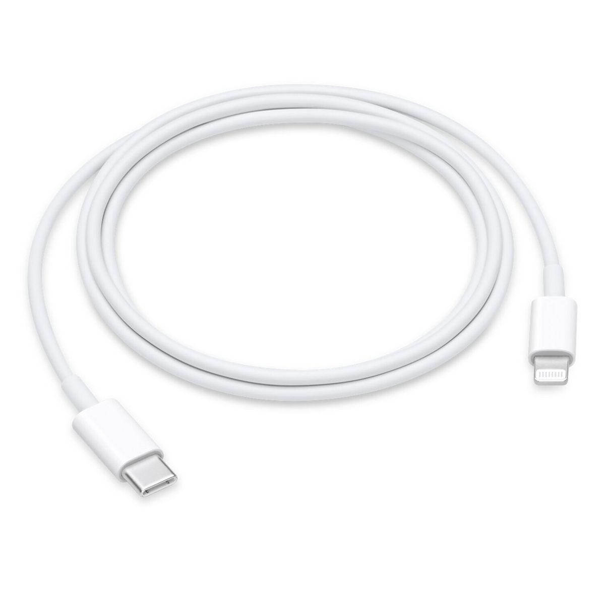 QILIVE Câble Adaptateur USB-C / Lightning 1.2 m Blanc pas cher 