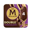 MAGNUM Glace bâtonnet Deluxe chocolat 4 pièces 284g