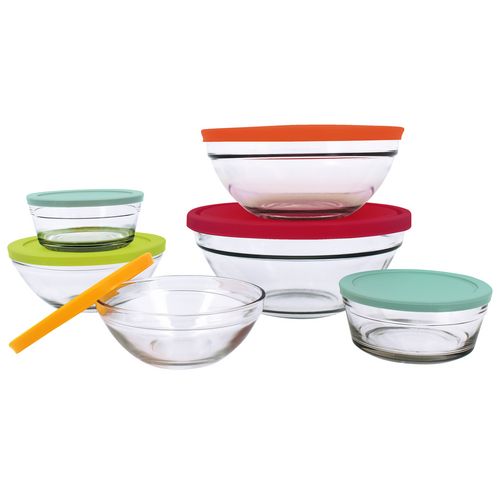 Promo Plat verre avec couvercle pyrex chez Auchan