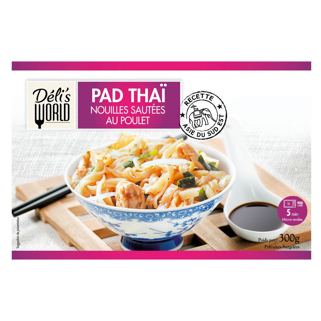 Pad thaï au poulet PC