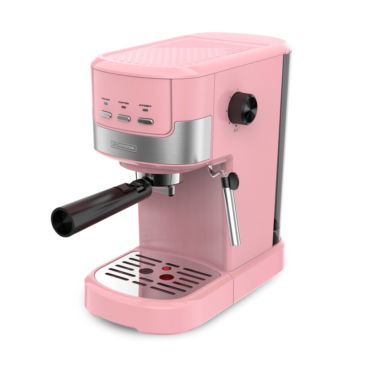 Logical Altitude U.S. dollar KITCHENCOOK Machine à café expresso COLOR MOST - Rose pas cher - Auchan.fr