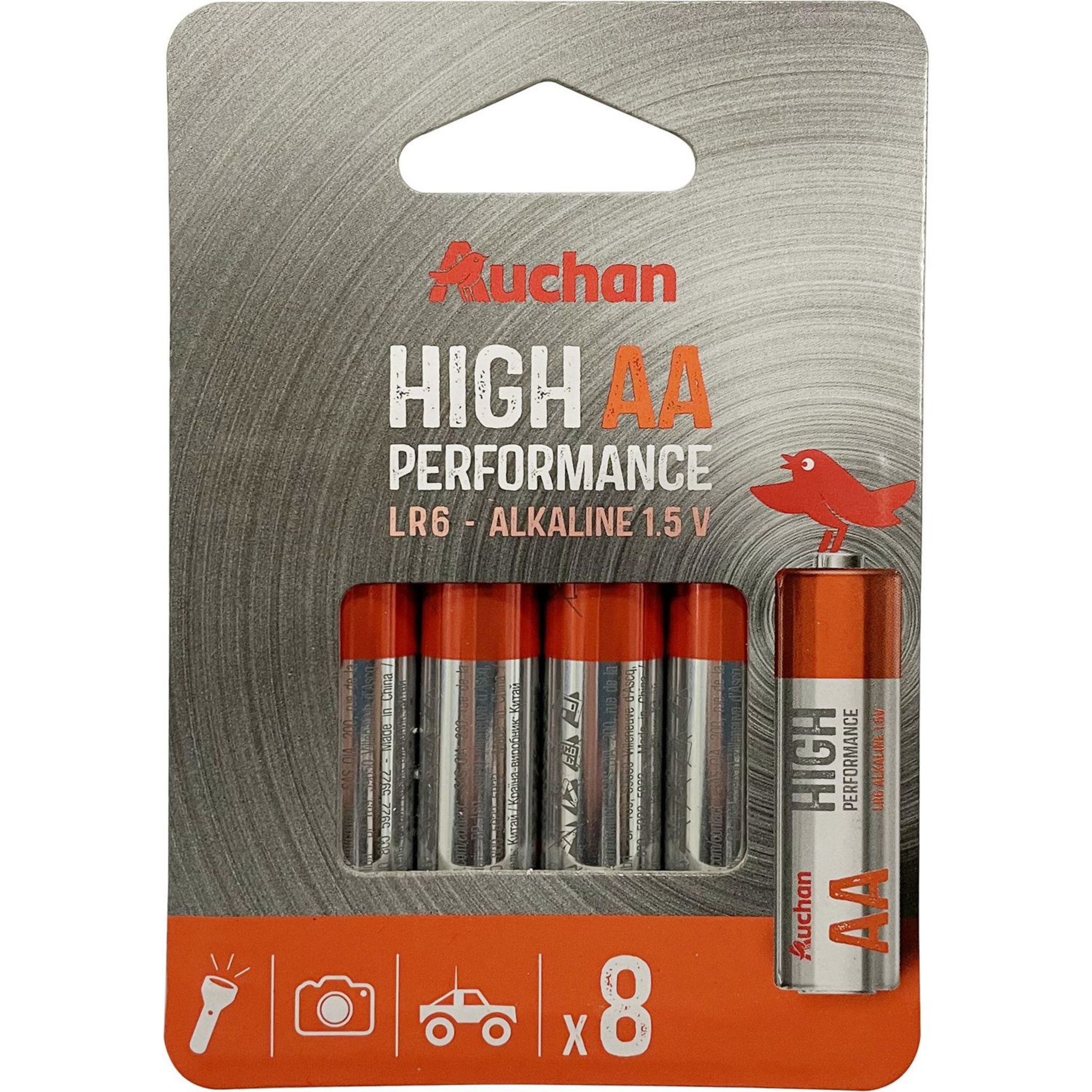 Achetez en gros Piles Alcalines Lr6 Aa 8pcs Blister Chine et Pile