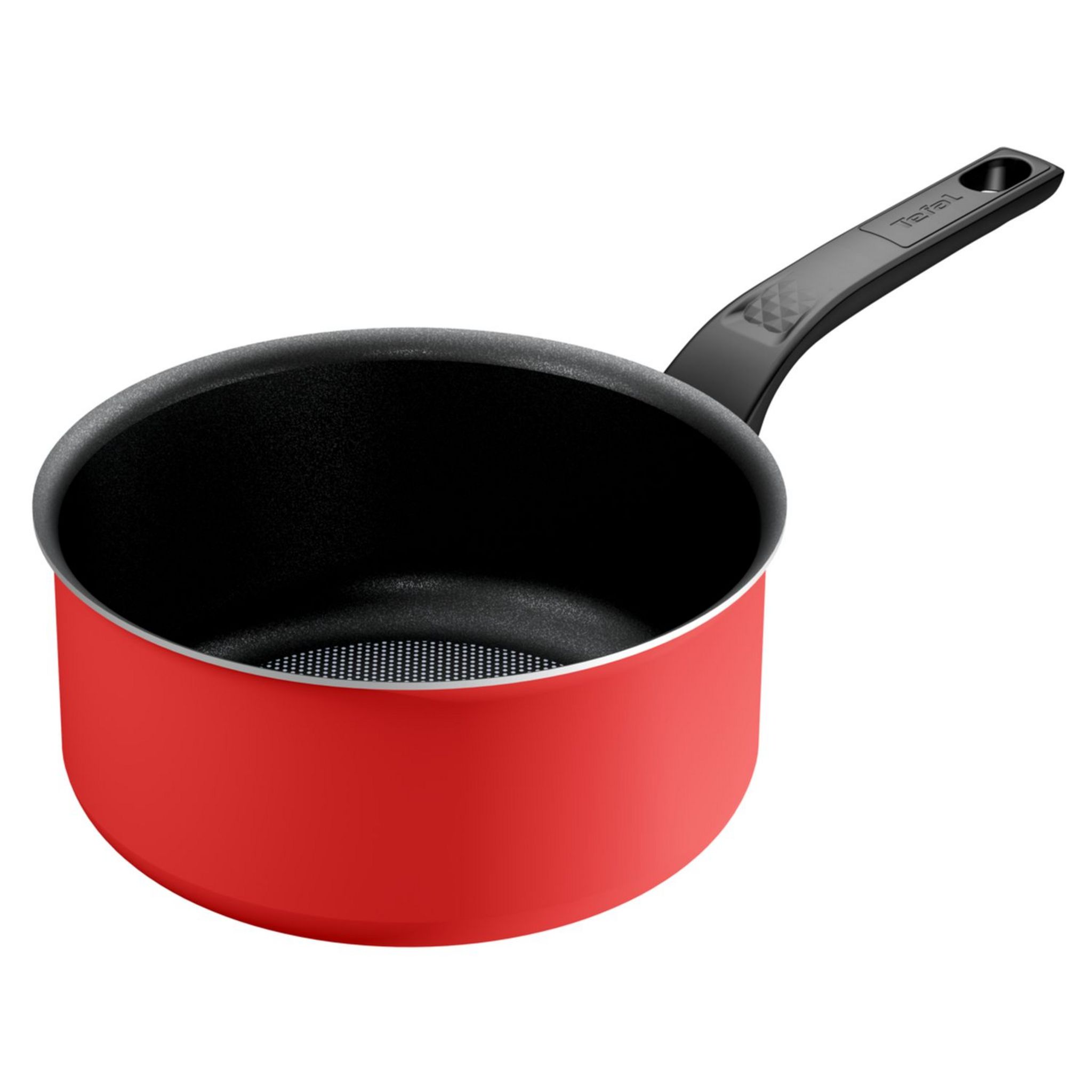 TEFAL Faitout 24 cm + Couvercle TFSI EASY START - Rouge pas cher