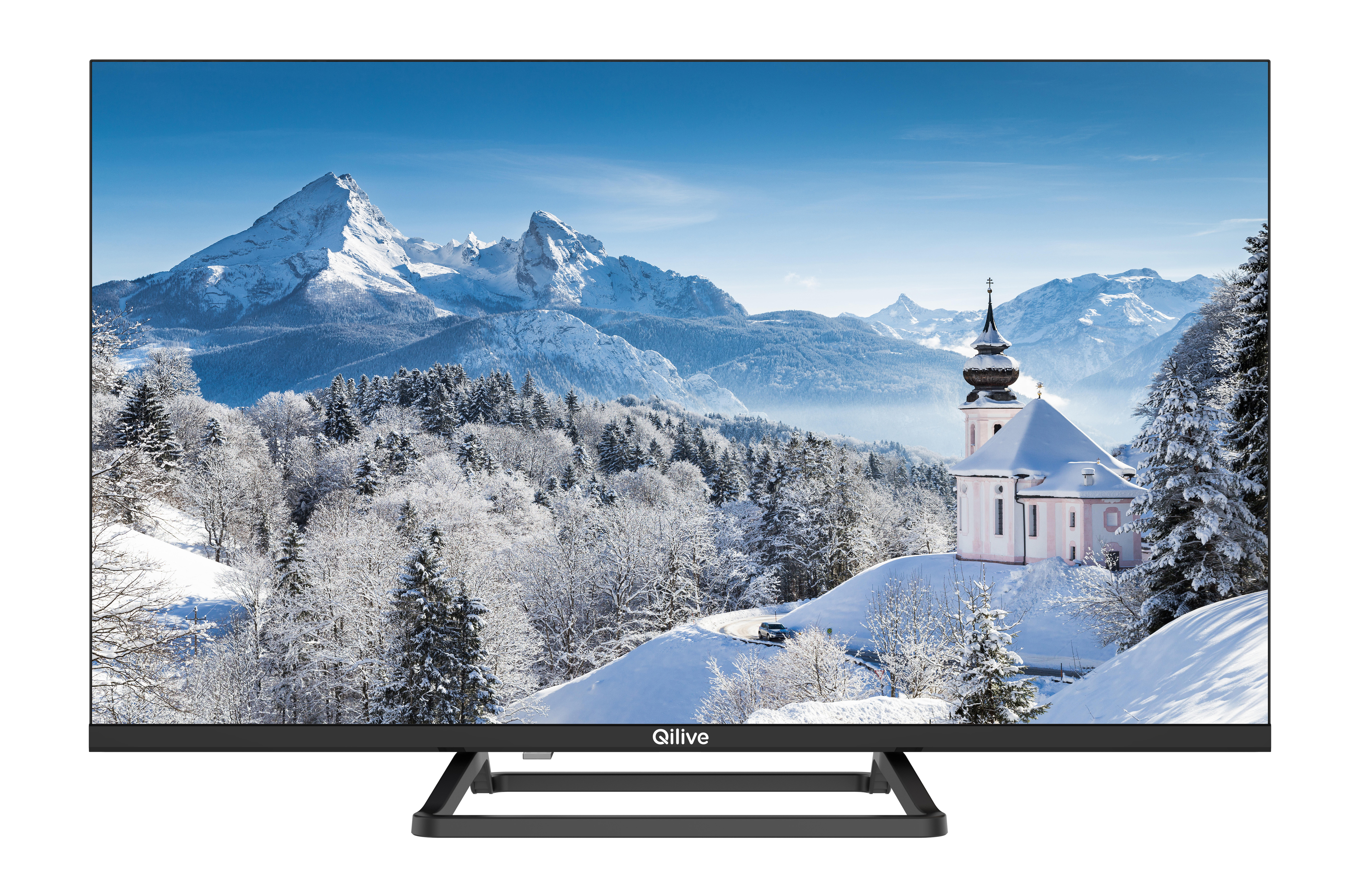 Televisión 60,96 cm (24) LED QILIVE Q24HS231 HD READY, SMART TV, WIFI, TDT  T2, USB reproductor y grabador, 3HDMI, 50HZ.