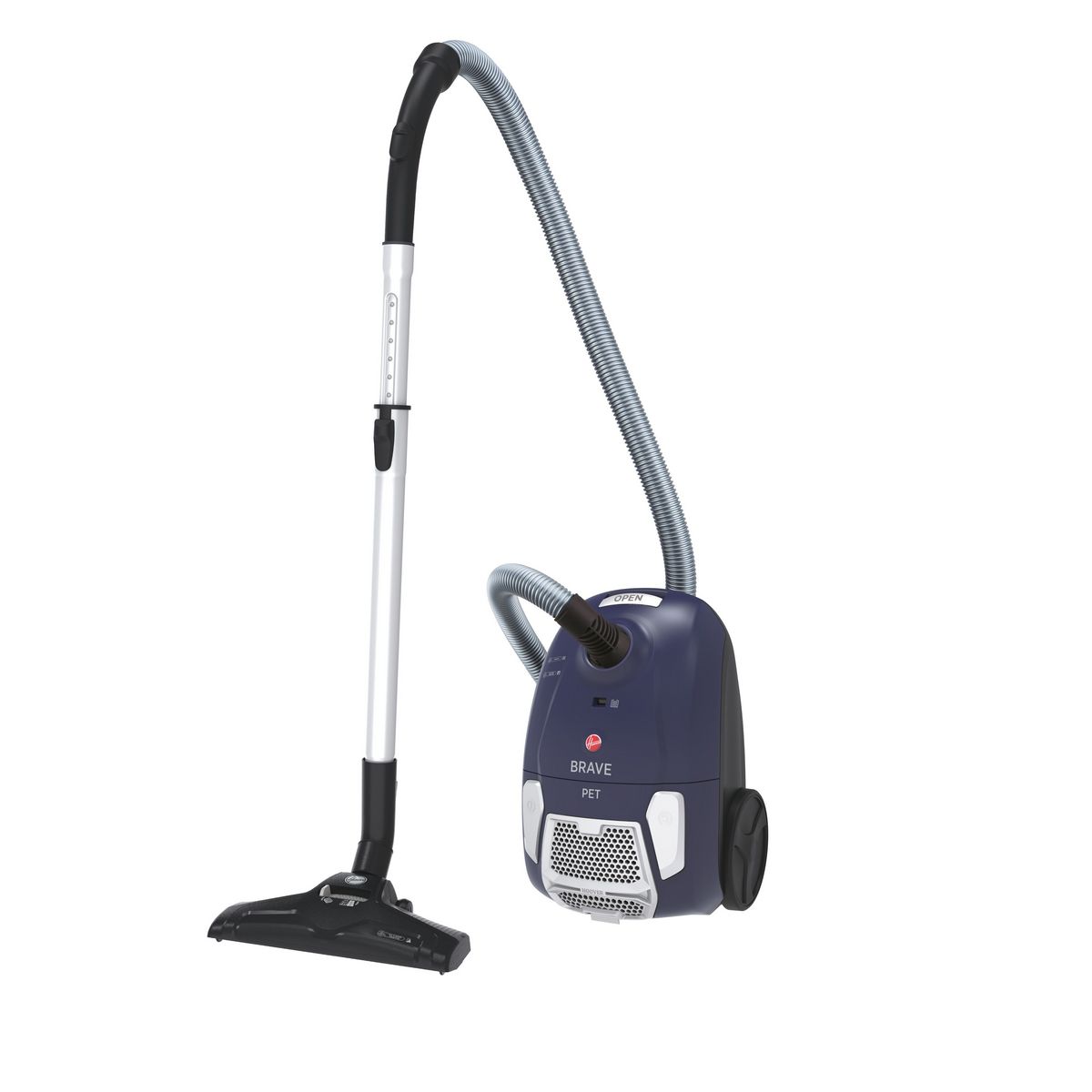 HOOVER Aspirateur tra neau avec sac BV61PET011 Bleu pas cher