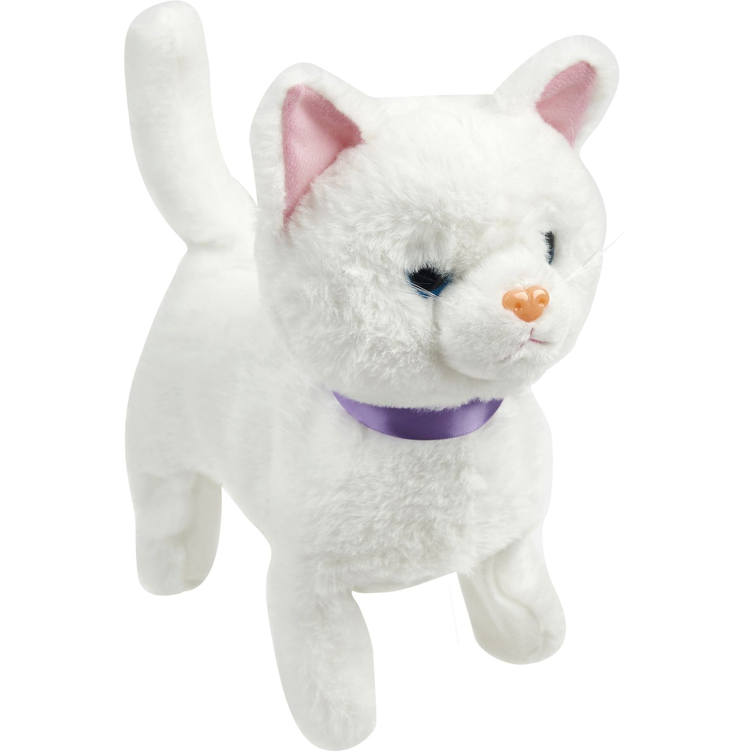 One Two Fun Chat en peluche chamalow - 28 cm pas cher 