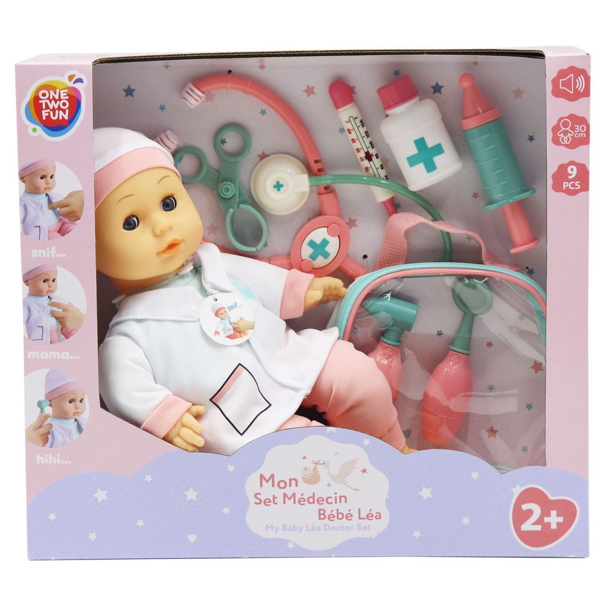 PAR Jouet Marionnette À Main/Serviette Accompagnant Dormir Poupée pour Bébé  (Type A 36 cm / 14.2 pouces) - Cdiscount Puériculture & Eveil bébé