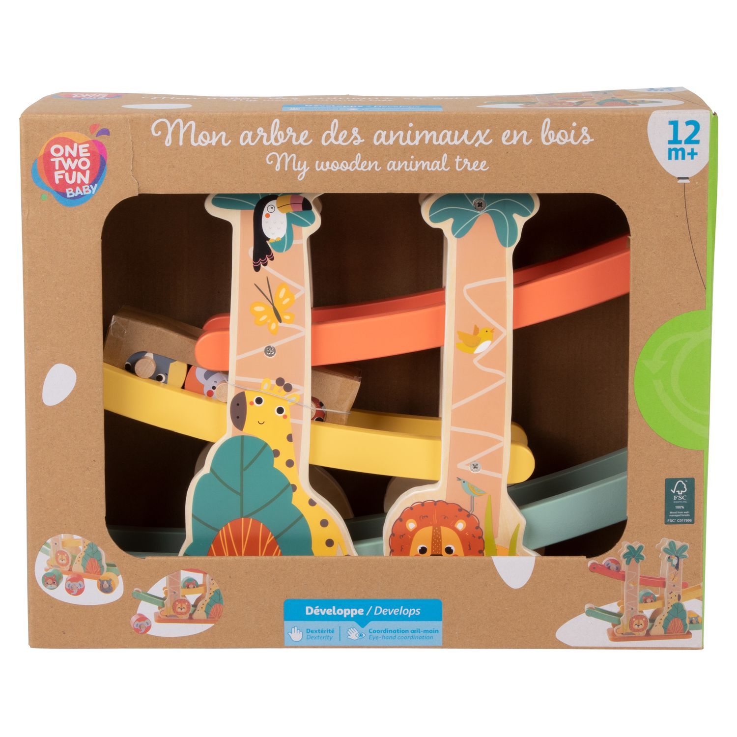 Mon premier puzzle interactif des animaux - jouet bois FSC - La