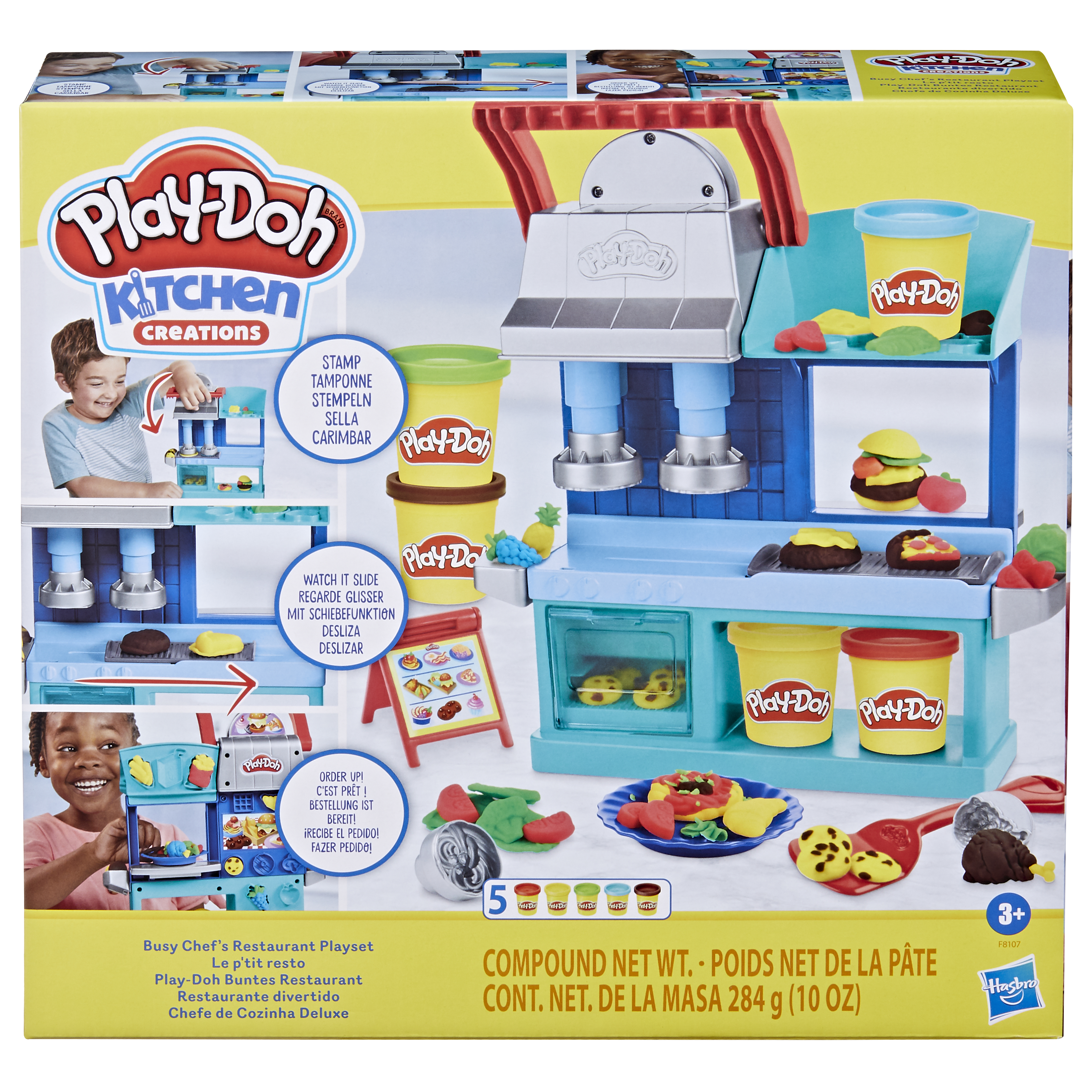 Play-Doh Cabinet dentaire pour enfants avec 8 pots de pâte à