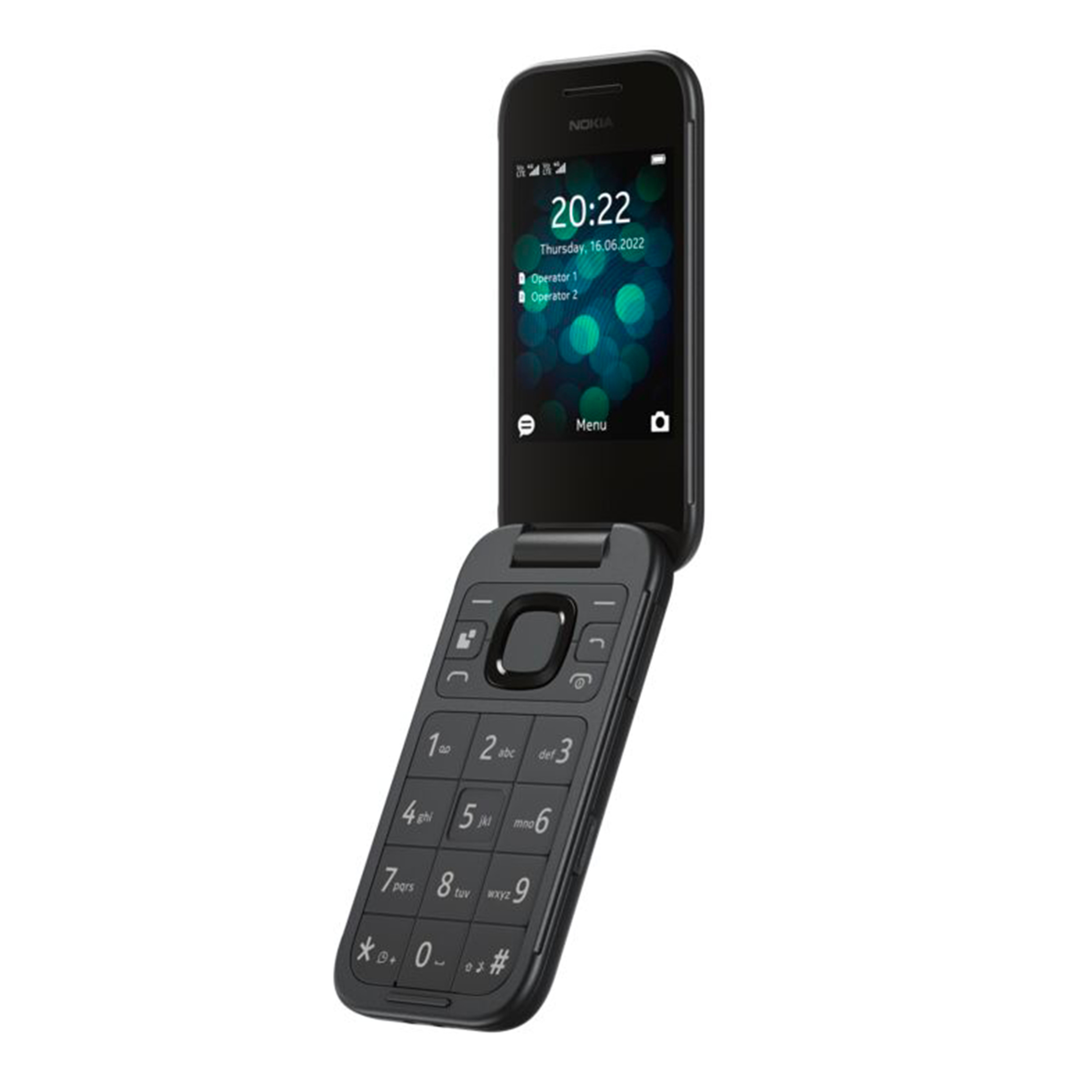 QILIVE Téléphone portable à clapet 2.4 simple et facile- Noir pas