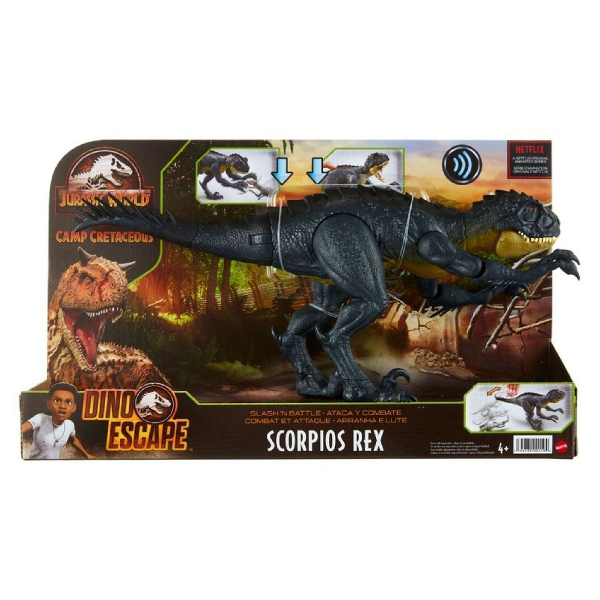 Un dinosaure féroce assorti - Jurassic world escape Figurine