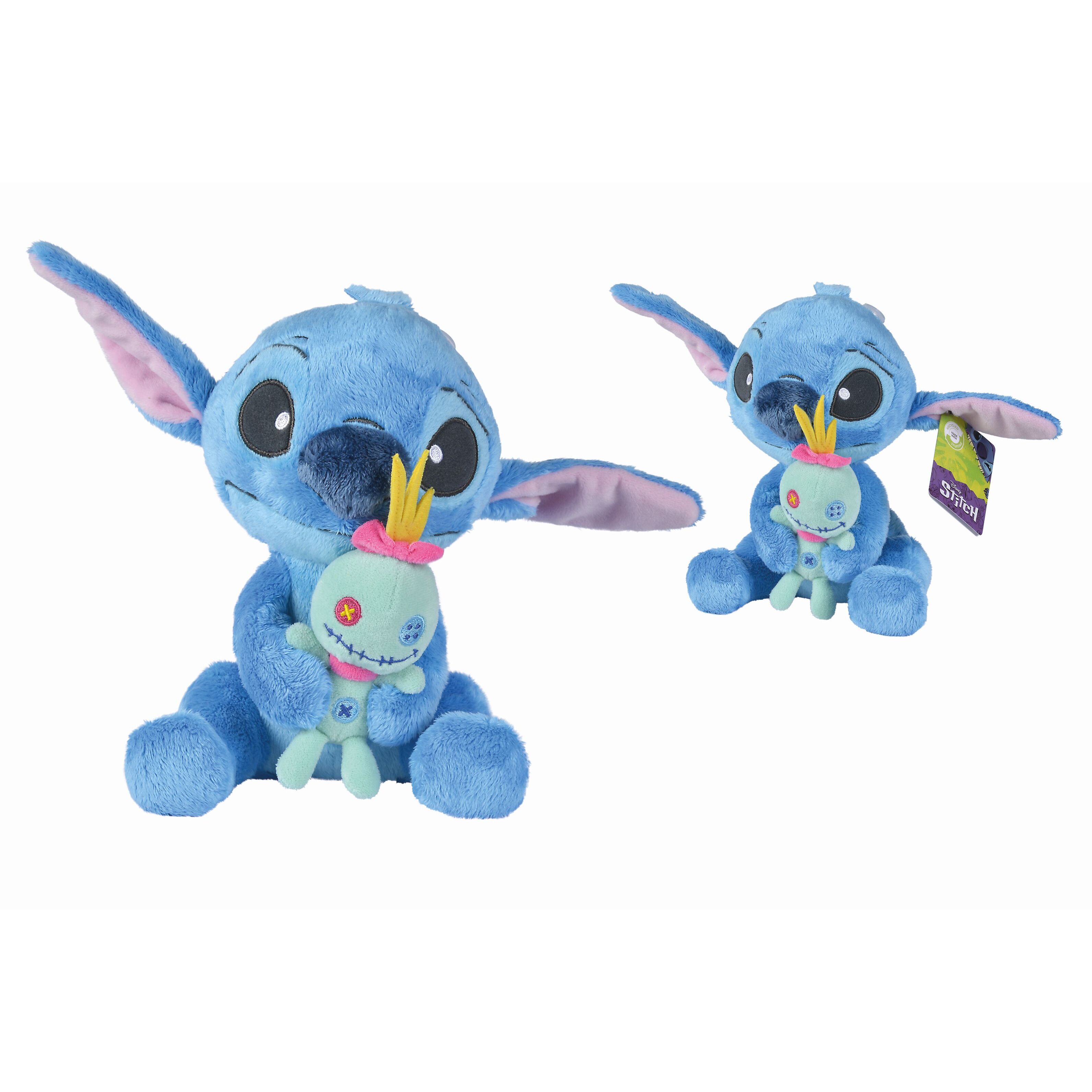 Geante peluche Stitch bleu 70 cm SON PARLE Lilo et Stitch XXL pas