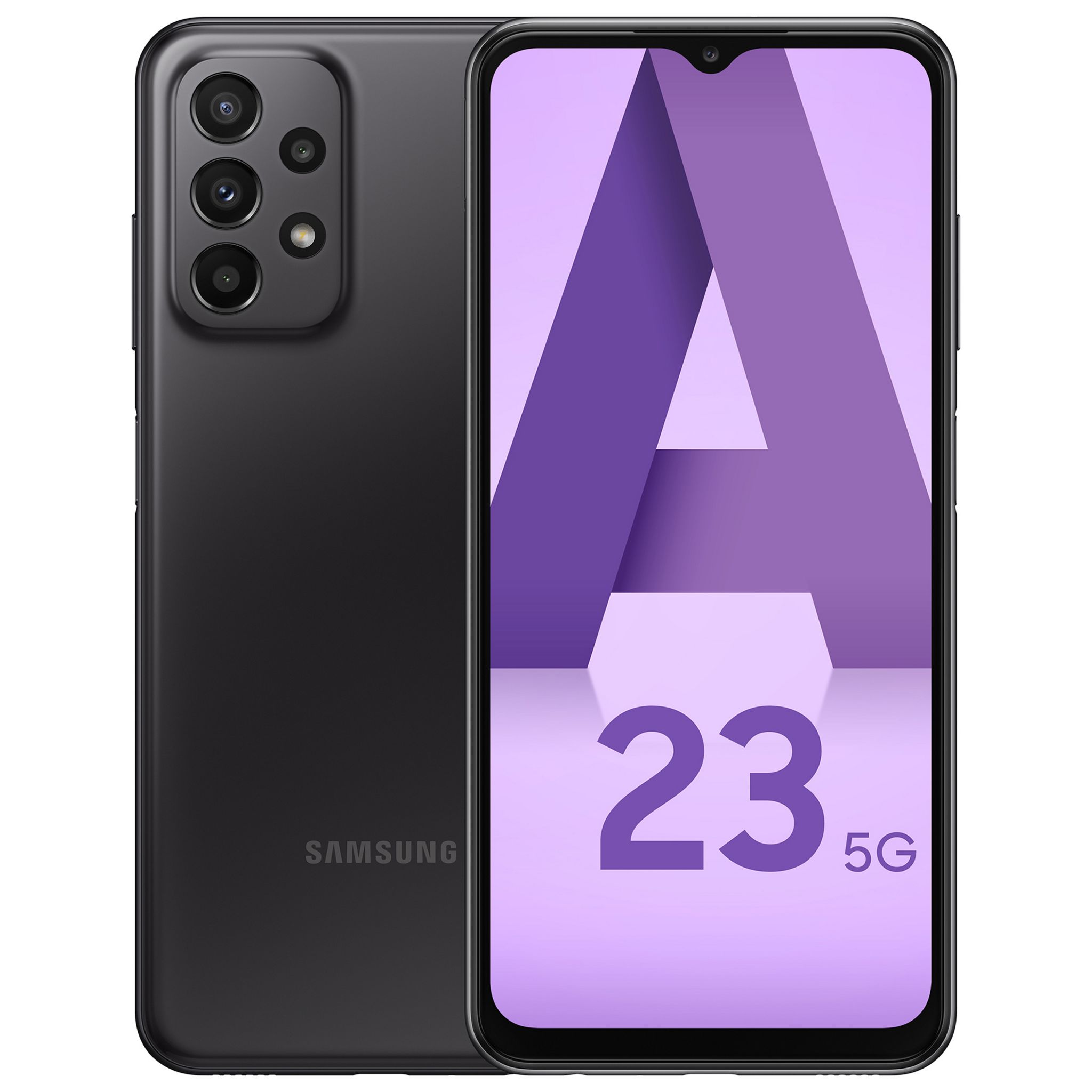 Smartphone Samsung Galaxy A34 / 6 Go / 128 Go / Noir + Adaptateur Samsung  25W Offert