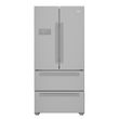 BEKO Réfrigérateur américain REM60SN, 539 L, Froid ventilé No Frost, F