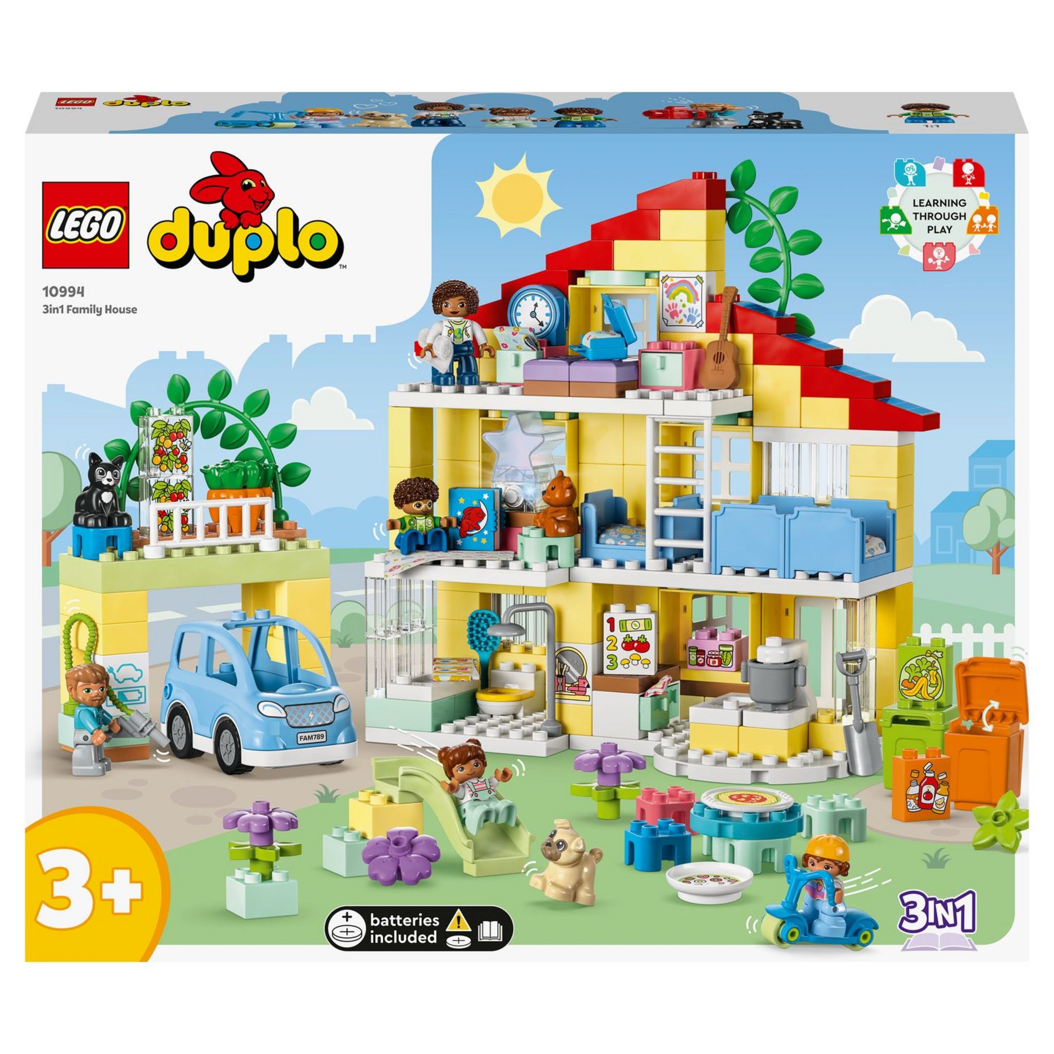 LEGO 10986 Duplo Ma Ville La Maison Familiale sur Roues, Jouet Ã‰du