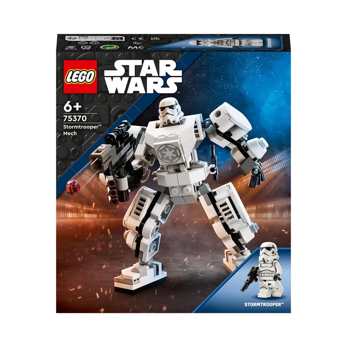 LEGO LEGO Star Wars 75370 Le Robot Stormtrooper, Jouet pour