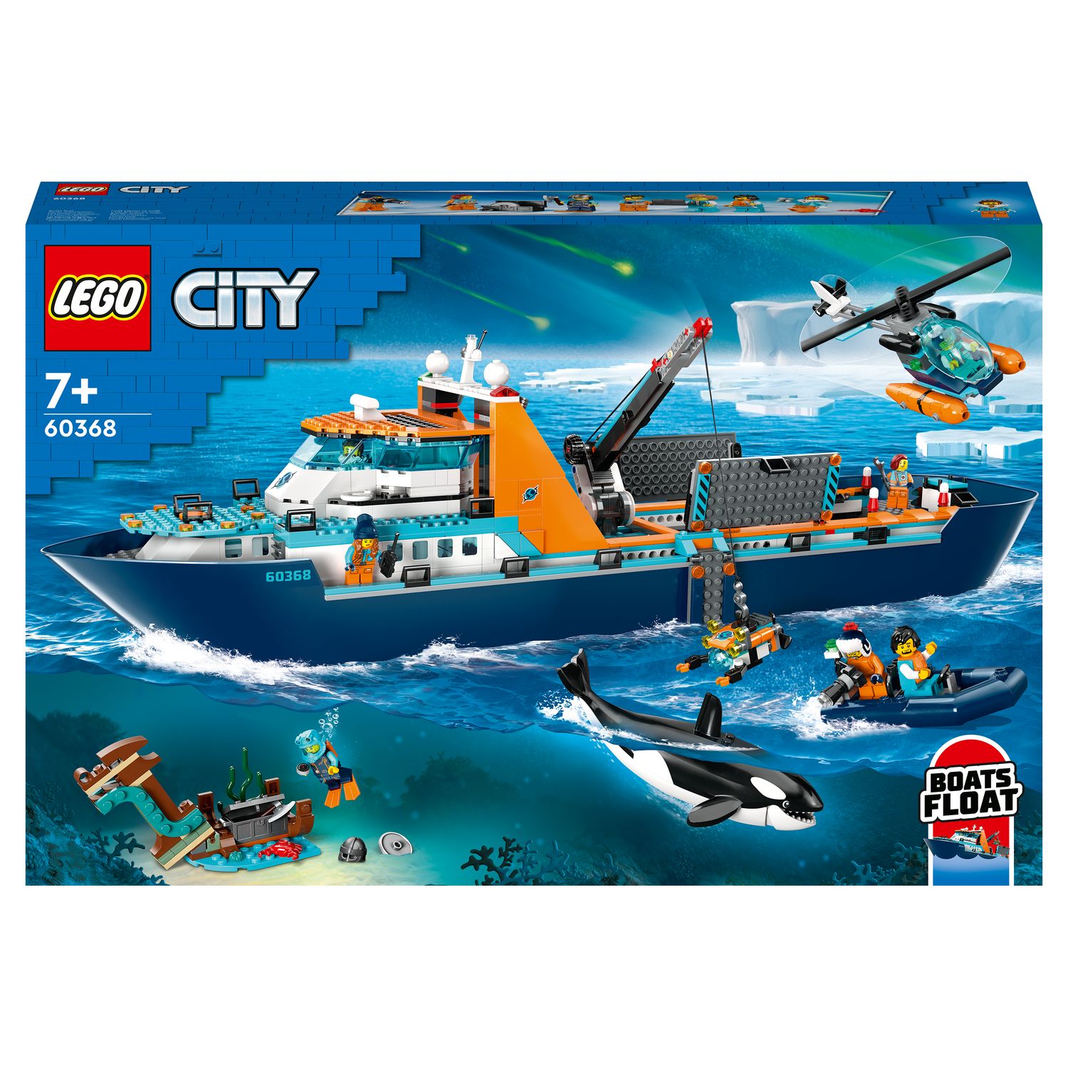 LEGO 43210 Le bateau d'exploration de Vaiana