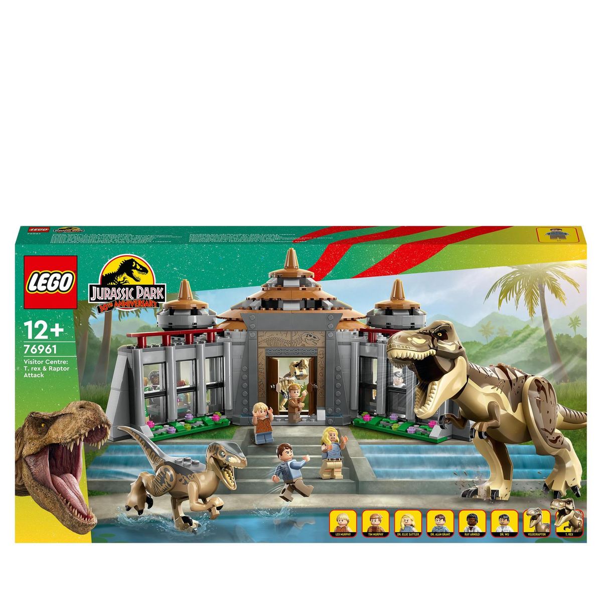 LEGO 76961 Jurassic Park Le Centre des Visiteurs : l'Attaque du T